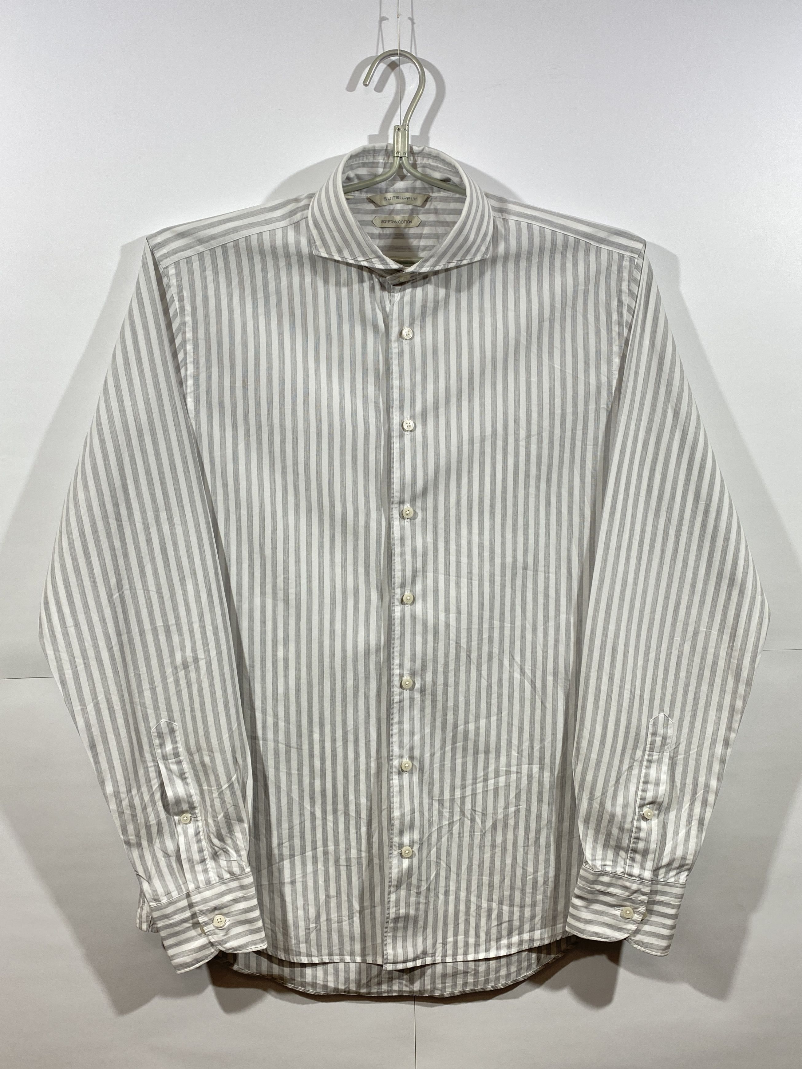 Suitsupply Suitsupply Striped Dress Shirt Size 39 Grailed