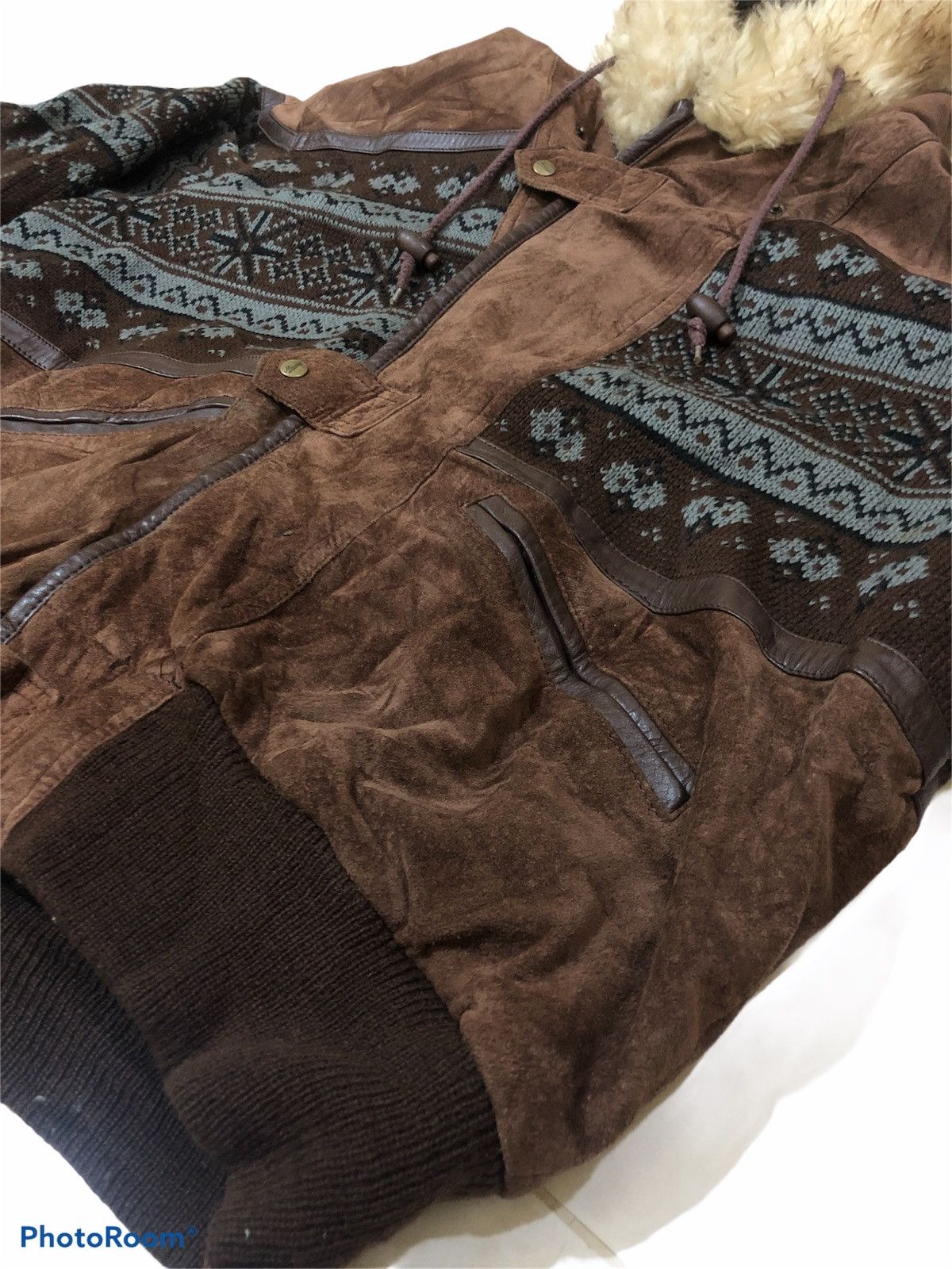 Native × Vintage STATELESS official wear jacket heavy jacket Navajo design Size US XL / EU 56 / 4 - 14 Thumbnail