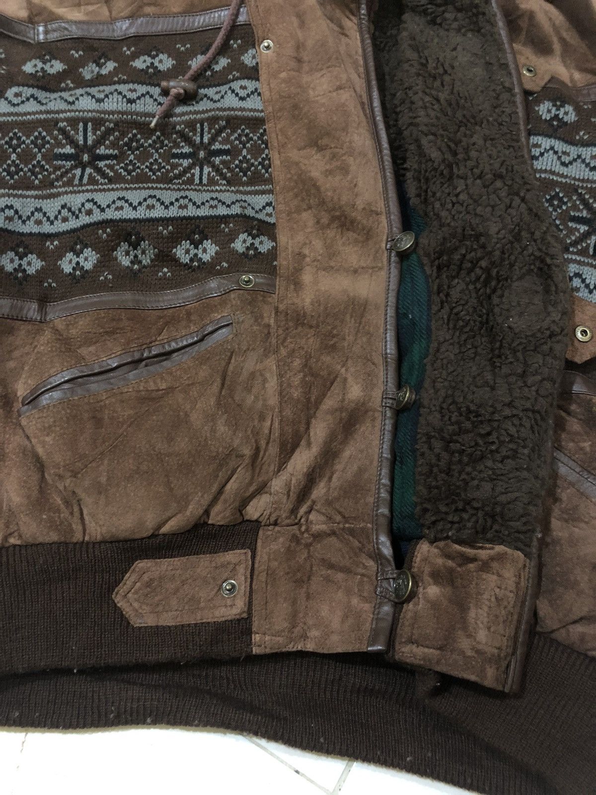 Native × Vintage STATELESS official wear jacket heavy jacket Navajo design Size US XL / EU 56 / 4 - 7 Thumbnail