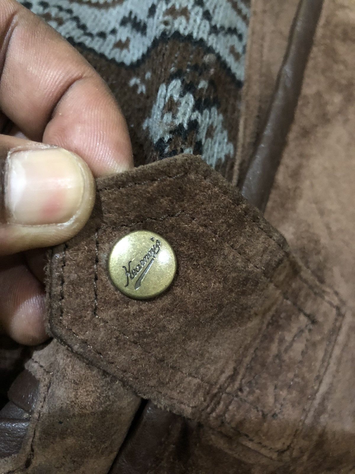 Native × Vintage STATELESS official wear jacket heavy jacket Navajo design Size US XL / EU 56 / 4 - 6 Thumbnail