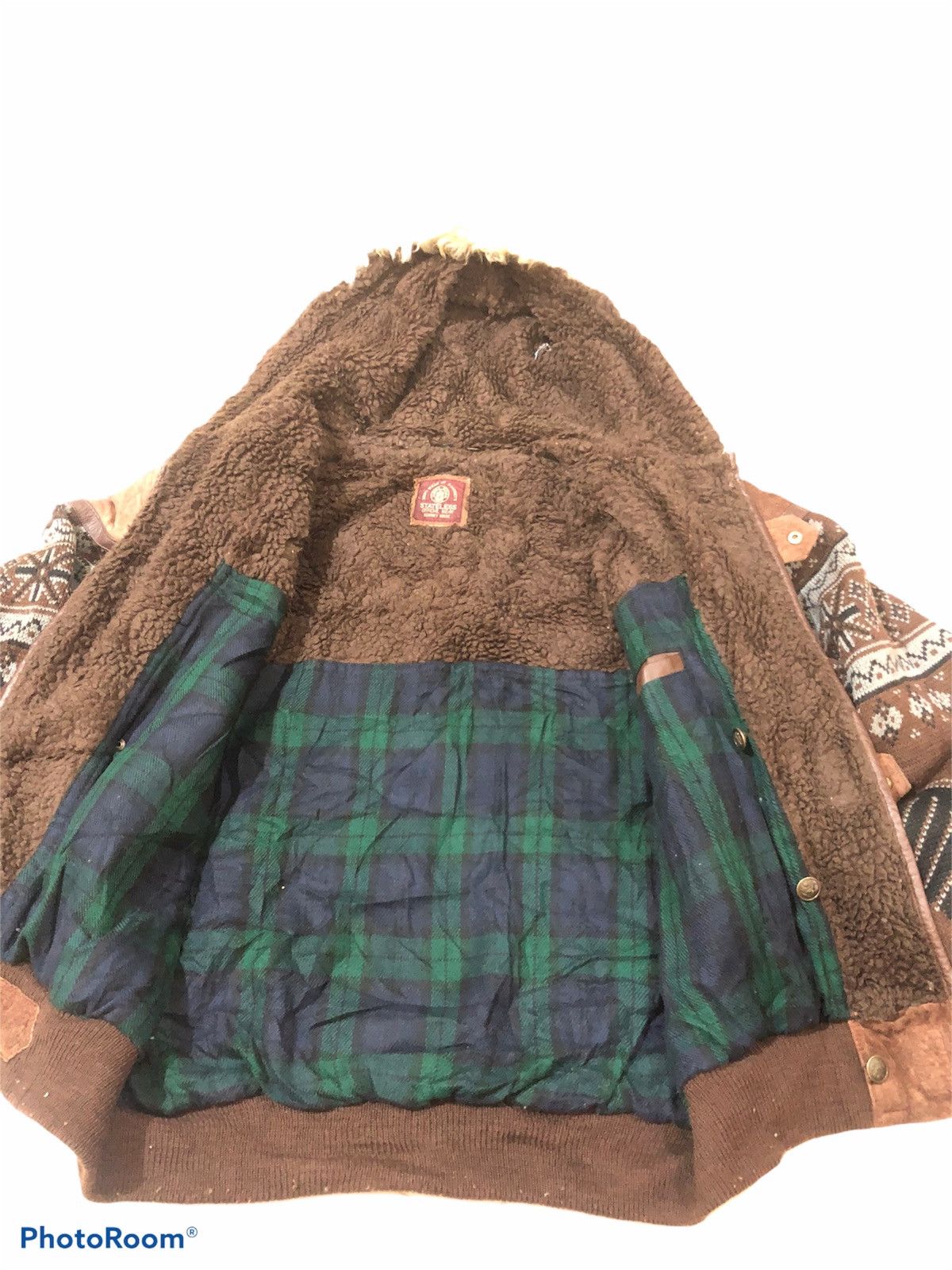 Native × Vintage STATELESS official wear jacket heavy jacket Navajo design Size US XL / EU 56 / 4 - 12 Thumbnail