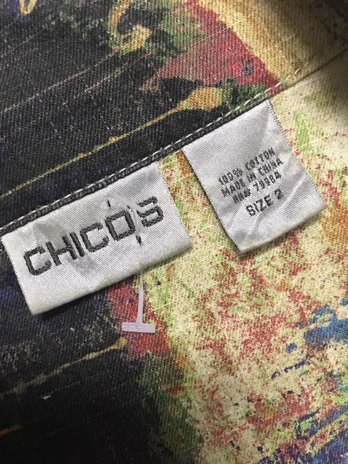 Chicos 💥Final💥Vintage90s Chicos Motive Art Jacket Size US M / EU 48-50 / 2 - 8 Thumbnail