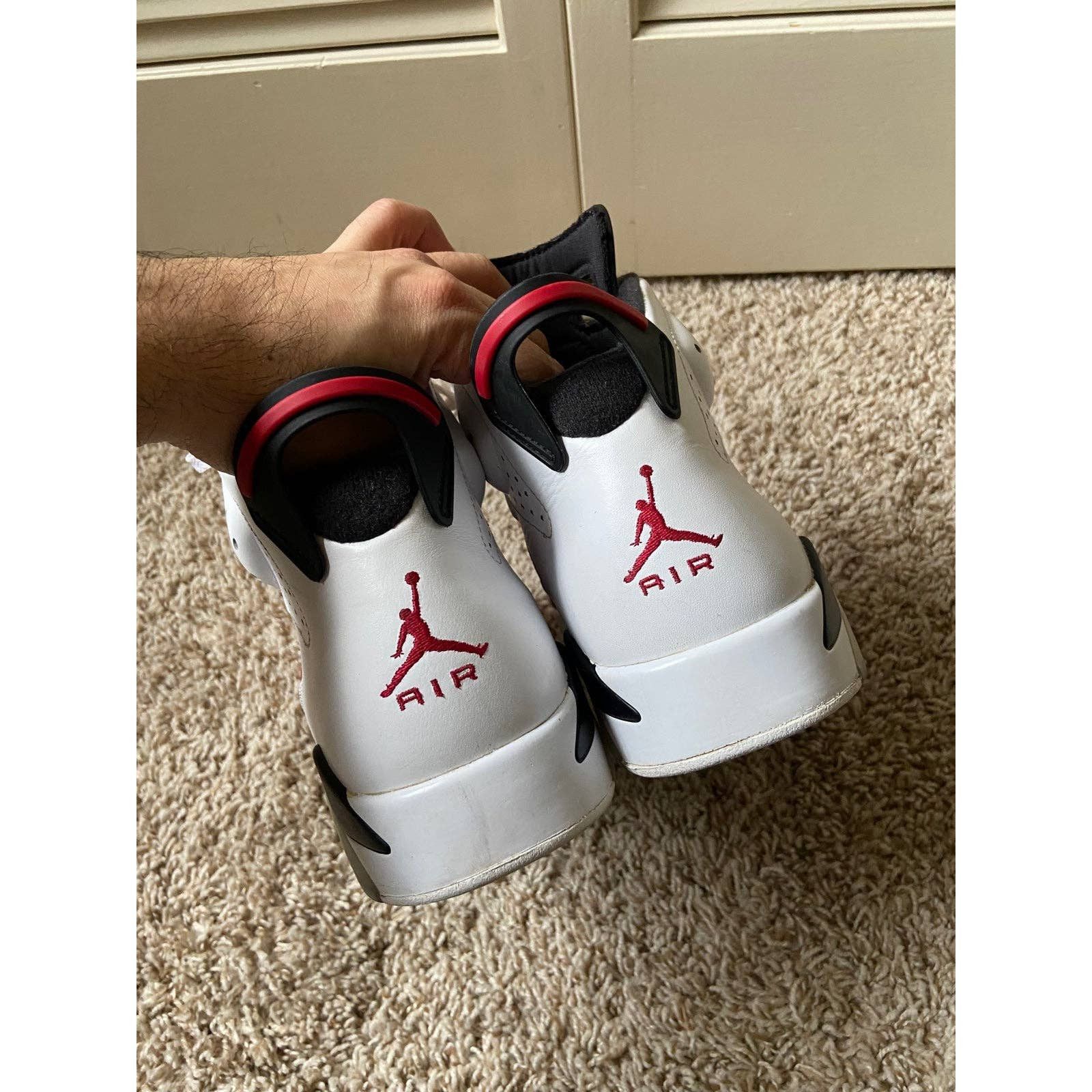 Jordan Brand × Nike Nike Air Jordan 6 Retro Carmine 2014 Sneakers Size 11.5 Size US 11.5 / EU 44-45 - 3 Thumbnail