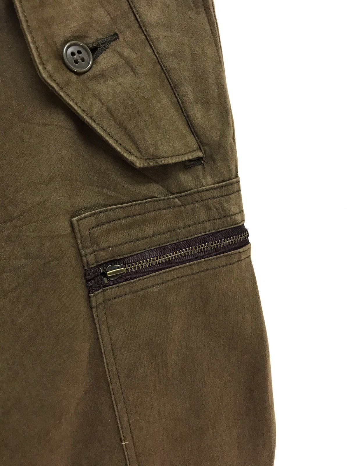 Japanese Brand Men’s Melrose European Vtg Military Cargo Pant Inspired Size US 29 - 4 Thumbnail