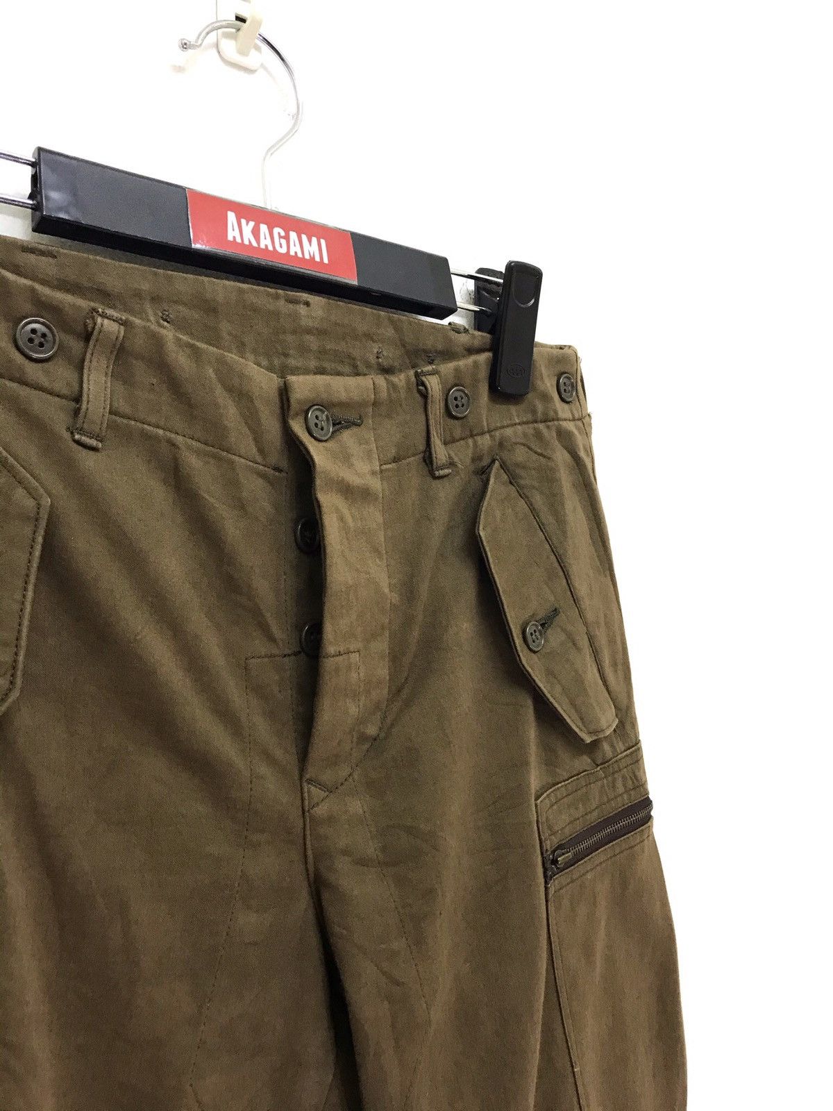 Japanese Brand Men’s Melrose European Vtg Military Cargo Pant Inspired Size US 29 - 6 Thumbnail