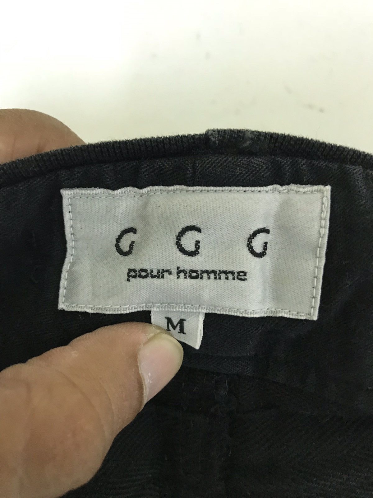 Japanese Brand Made in Japan GGG Pour Homme Cargo Pant Black Baggy Wide Size US 31 - 8 Thumbnail