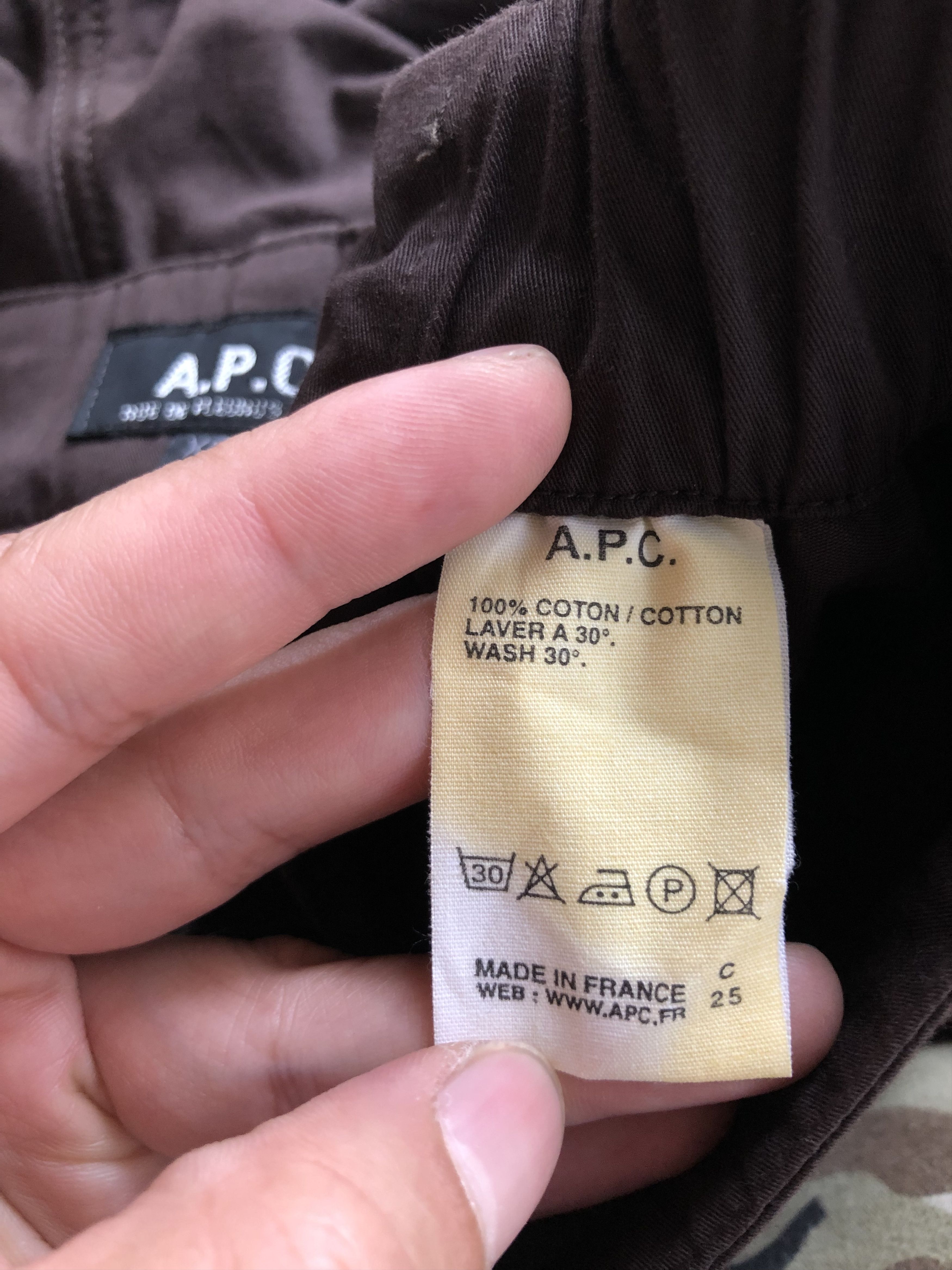 A.P.C. RARE🔥A.P.C. LEG STRINGS CARGO PANTS Size US 28 / EU 44 - 9 Thumbnail