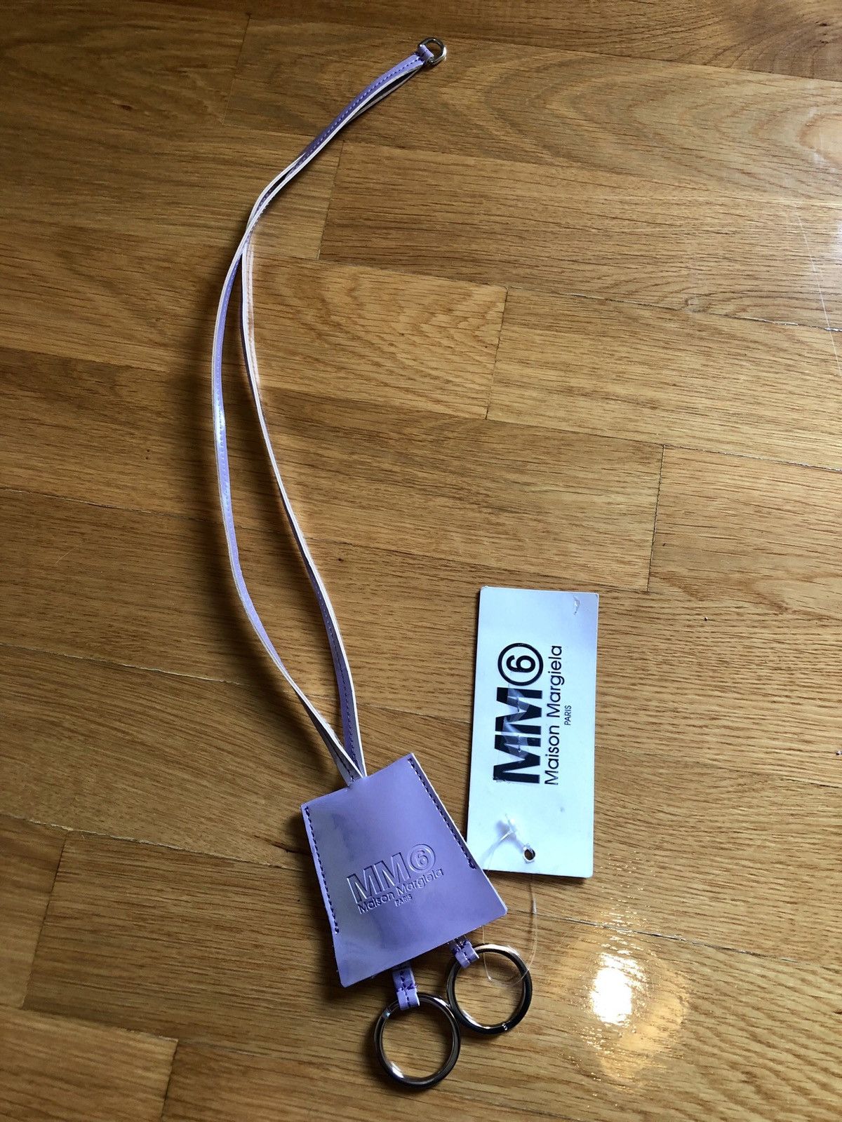 Maison Margiela Maison Margiela MM6 leather key holder necklace Size ONE SIZE - 3 Thumbnail