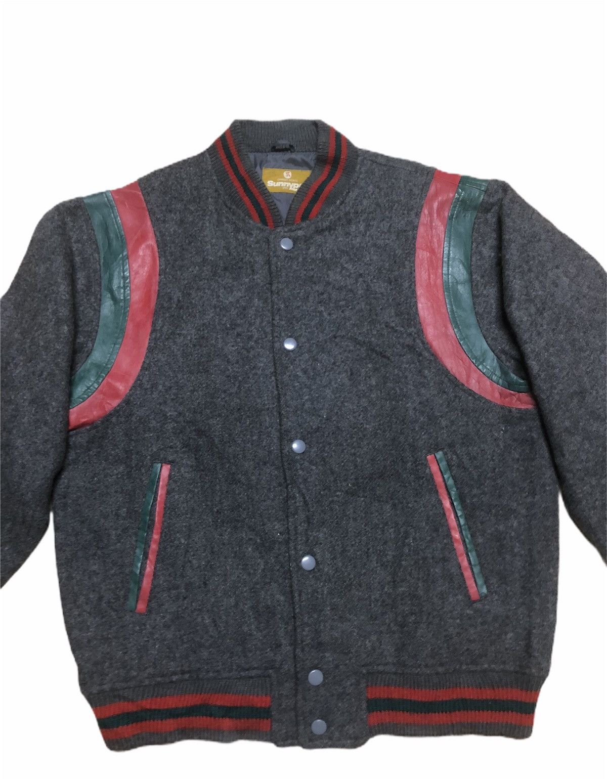 Designer OFFER YOU✅ Teddy Jacket Inspired Vtg Varsty Heidi Slimane Size US M / EU 48-50 / 2 - 2 Thumbnail