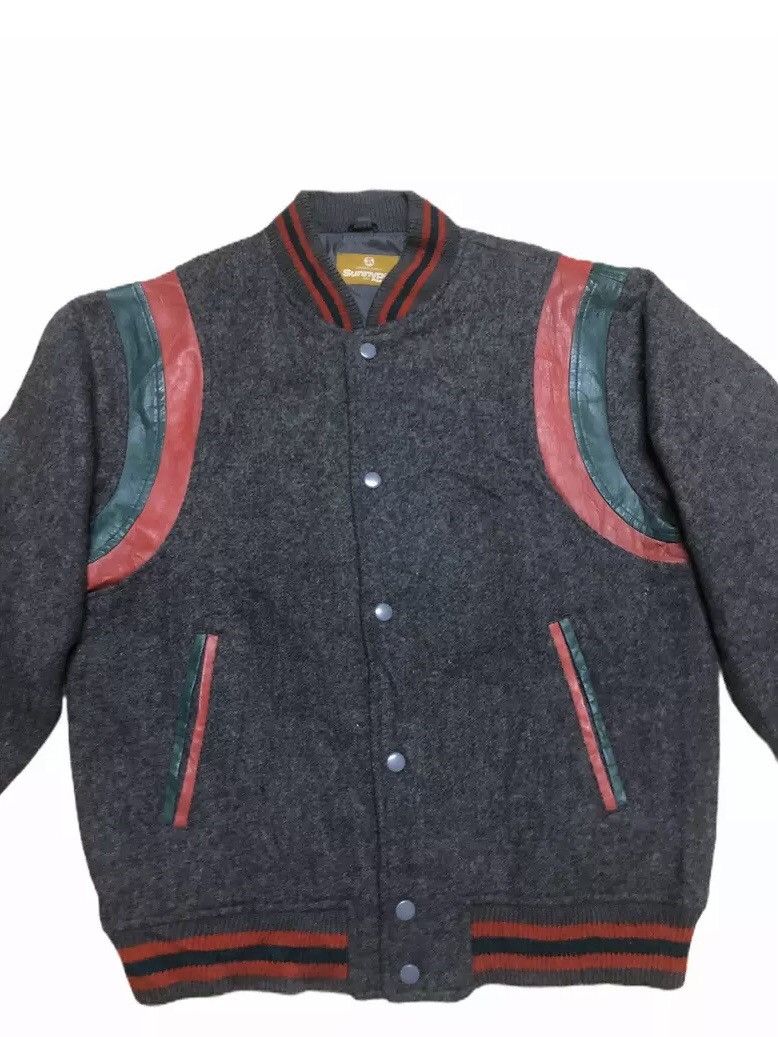 Designer OFFER YOU✅ Teddy Jacket Inspired Vtg Varsty Heidi Slimane Size US M / EU 48-50 / 2 - 7 Thumbnail