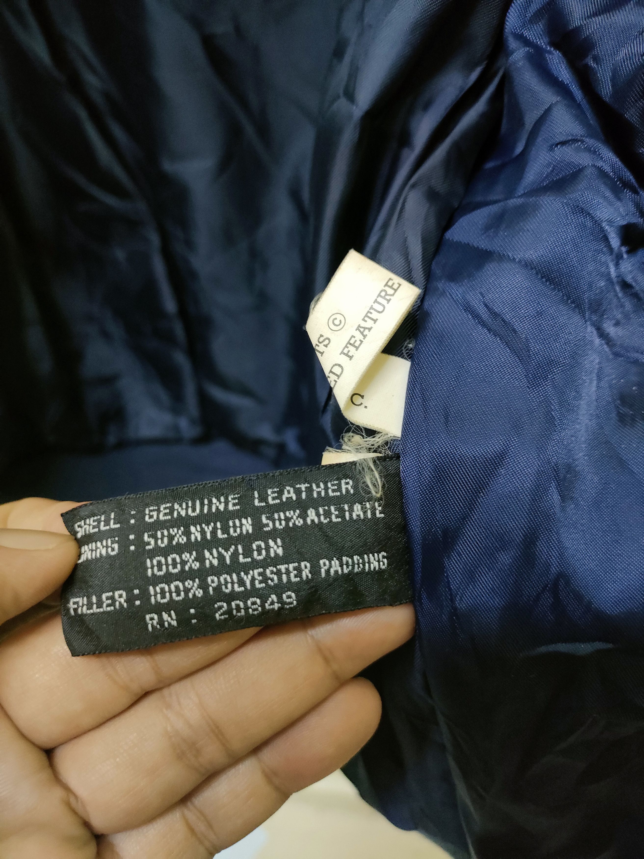 Peanuts Rare❗❗Vintage Peanuts x 8-ball Leather Jacket Size US M / EU 48-50 / 2 - 8 Thumbnail