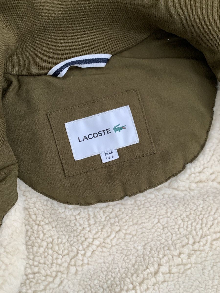 Lacoste × Vintage 🔥 Light Olive Green details oversized bomber 🔥 Size US S / EU 44-46 / 1 - 11 Thumbnail