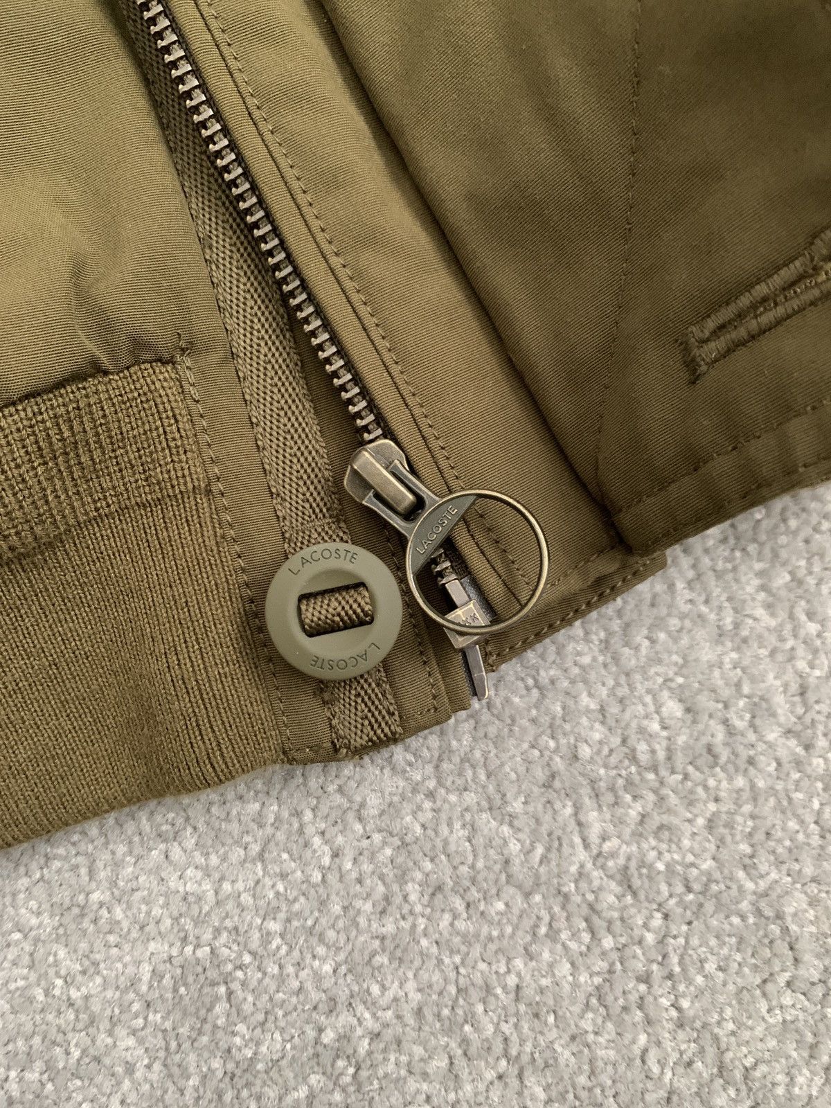 Lacoste × Vintage 🔥 Light Olive Green details oversized bomber 🔥 Size US S / EU 44-46 / 1 - 4 Thumbnail