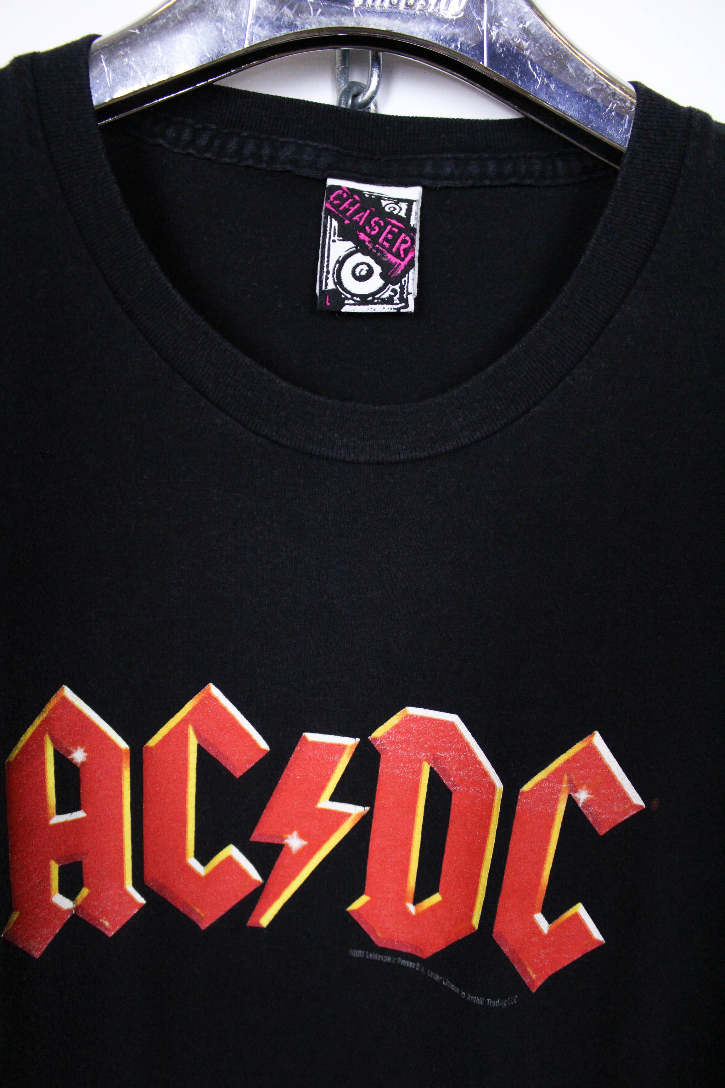 AC/DC AC/DC ©2001 by Chaser Rare Vintage Merch Band Tour T-shirt Size US L / EU 52-54 / 3 - 10 Thumbnail