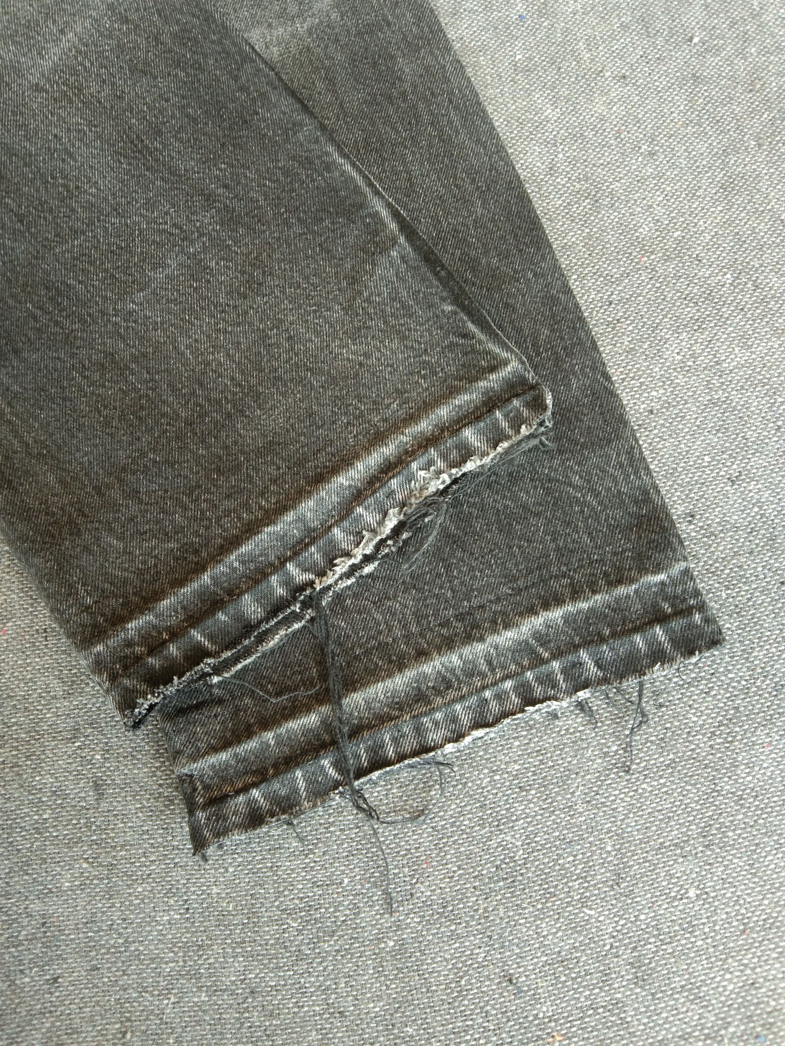 Levi's 90s Vintage Levi's 501 Made In USA Repaired Distressed Jeans Size US 31 - 3 Thumbnail