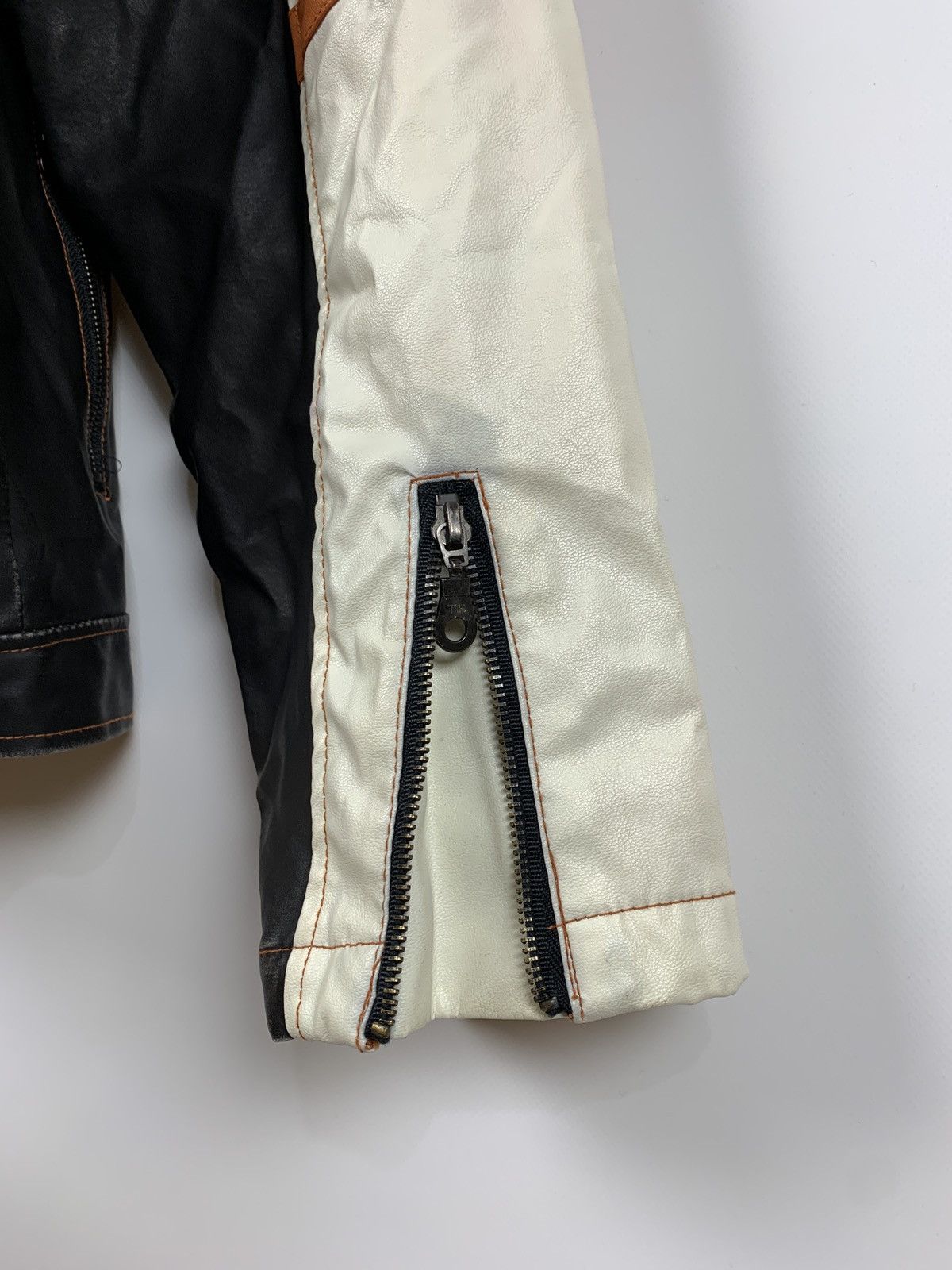 Vintage Vintage Speedway Monza Racing Moto Leather Jacket Size US XL / EU 56 / 4 - 22 Thumbnail