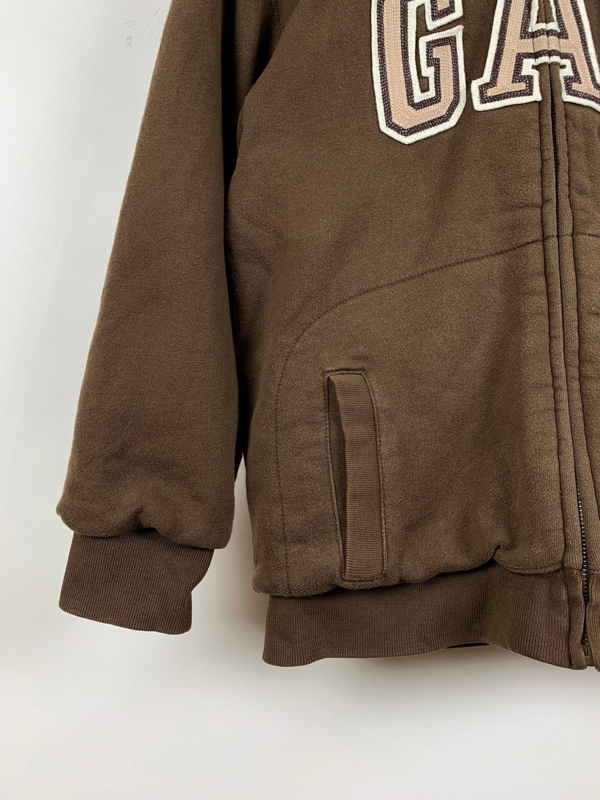 Gap 🤎Vintage Gap Rare Hype Brown Women’s Sherpa Hoodie Size S / US 4 / IT 40 - 12 Thumbnail