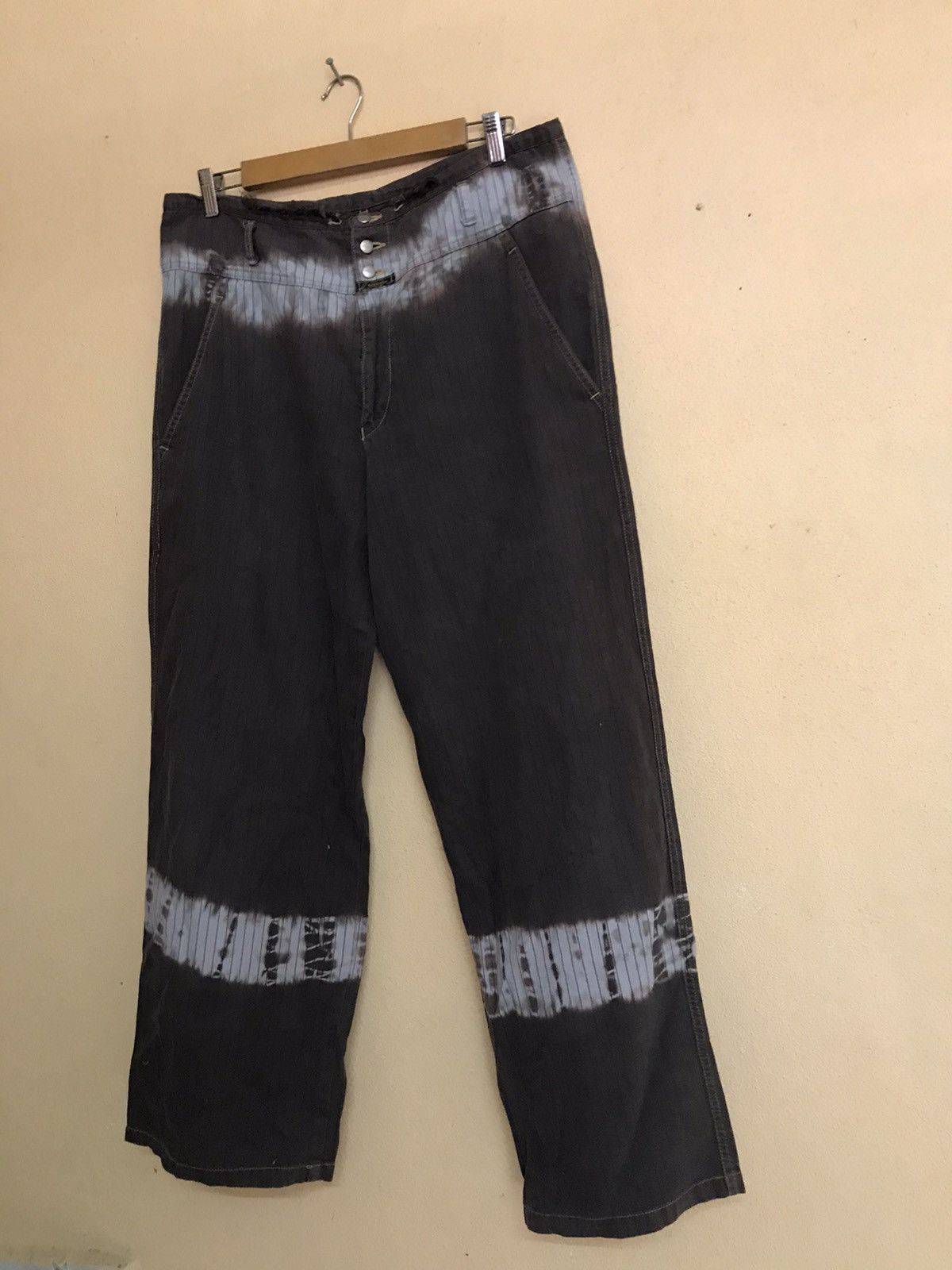 JNCO × Japanese Brand × Vintage GIRBAUD Pants 90s baggy style Size US 33 - 3 Thumbnail