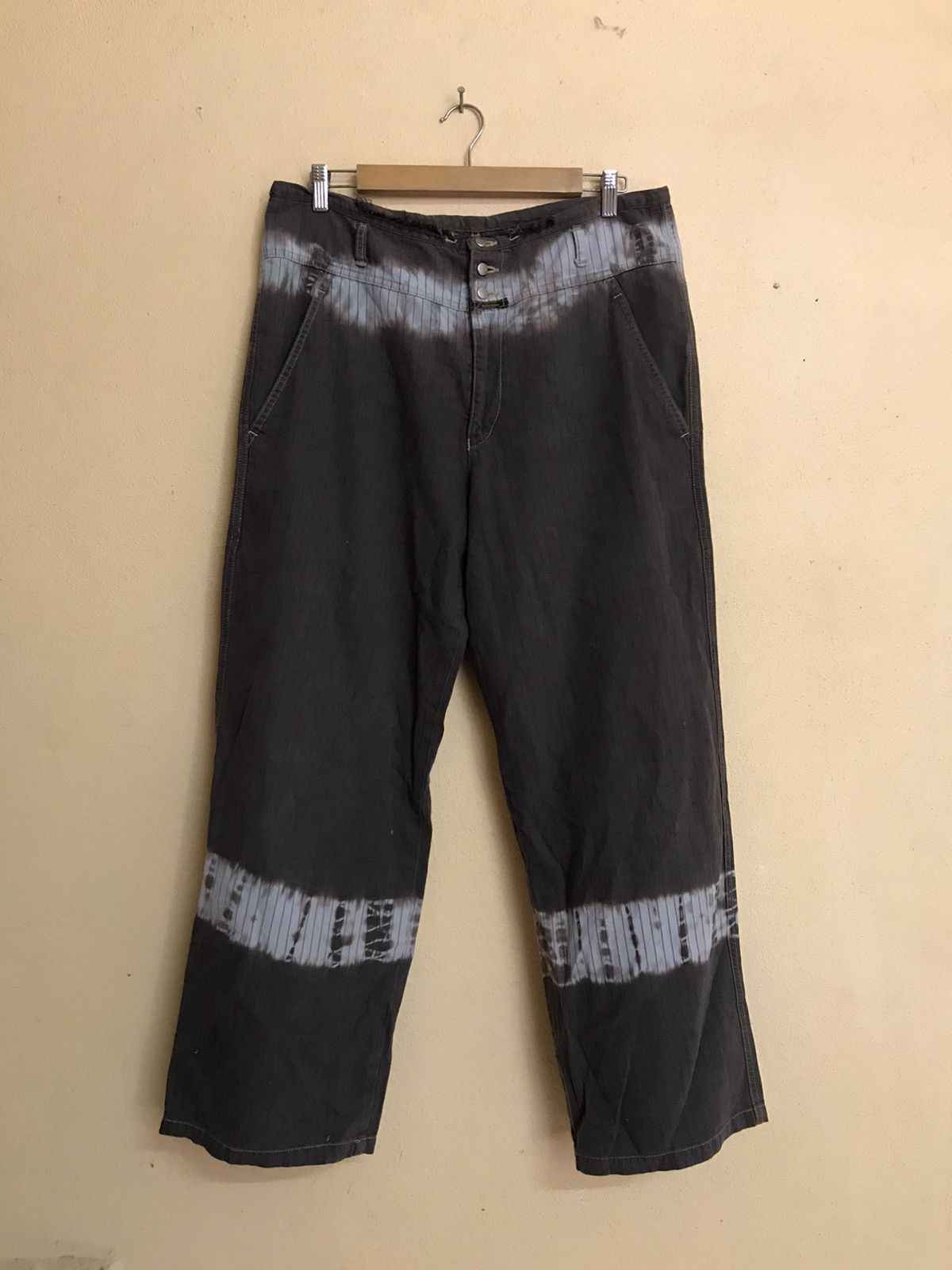 JNCO × Japanese Brand × Vintage GIRBAUD Pants 90s baggy style Size US 33 - 1 Thumbnail