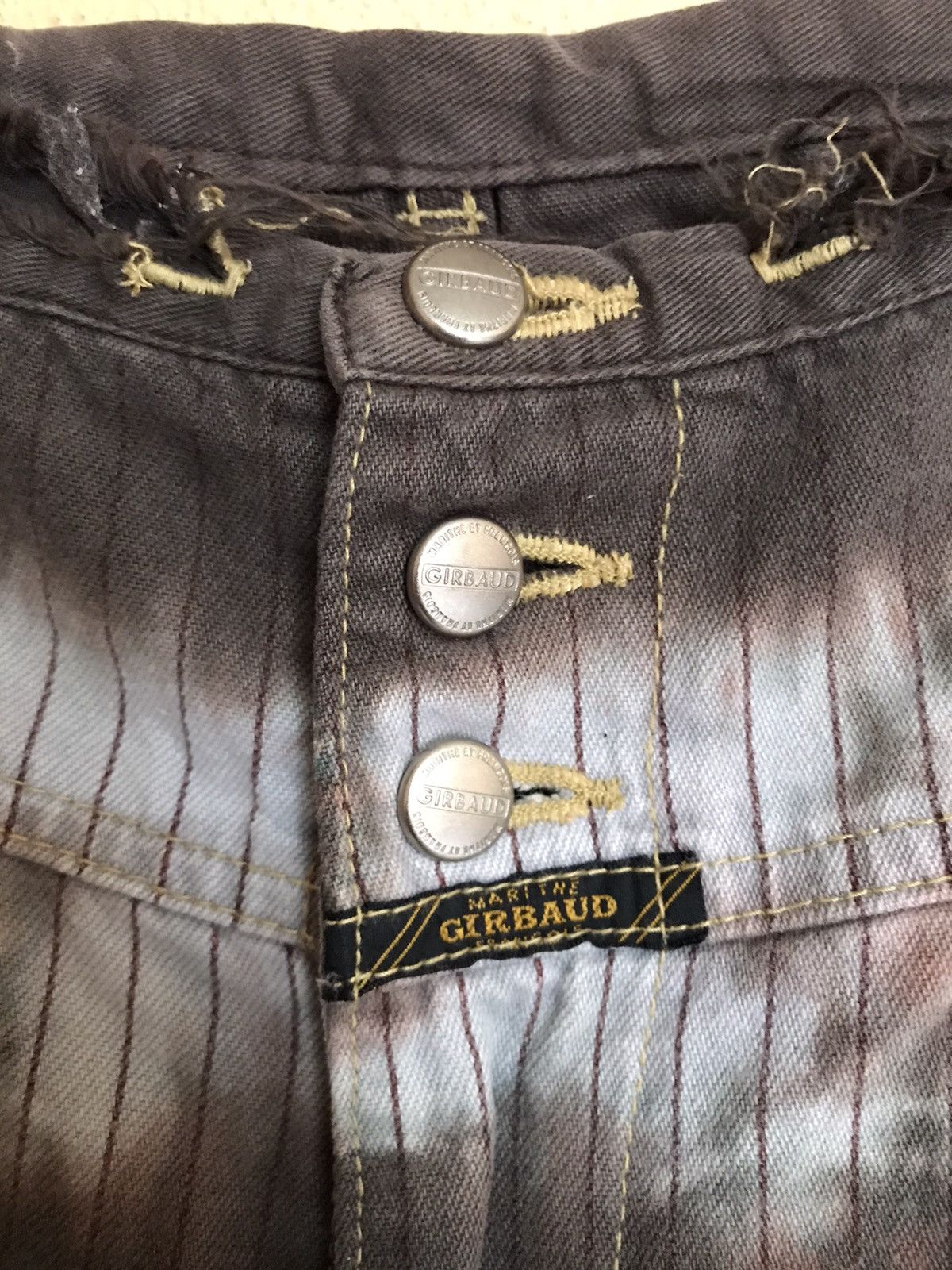 JNCO × Japanese Brand × Vintage GIRBAUD Pants 90s baggy style Size US 33 - 5 Thumbnail