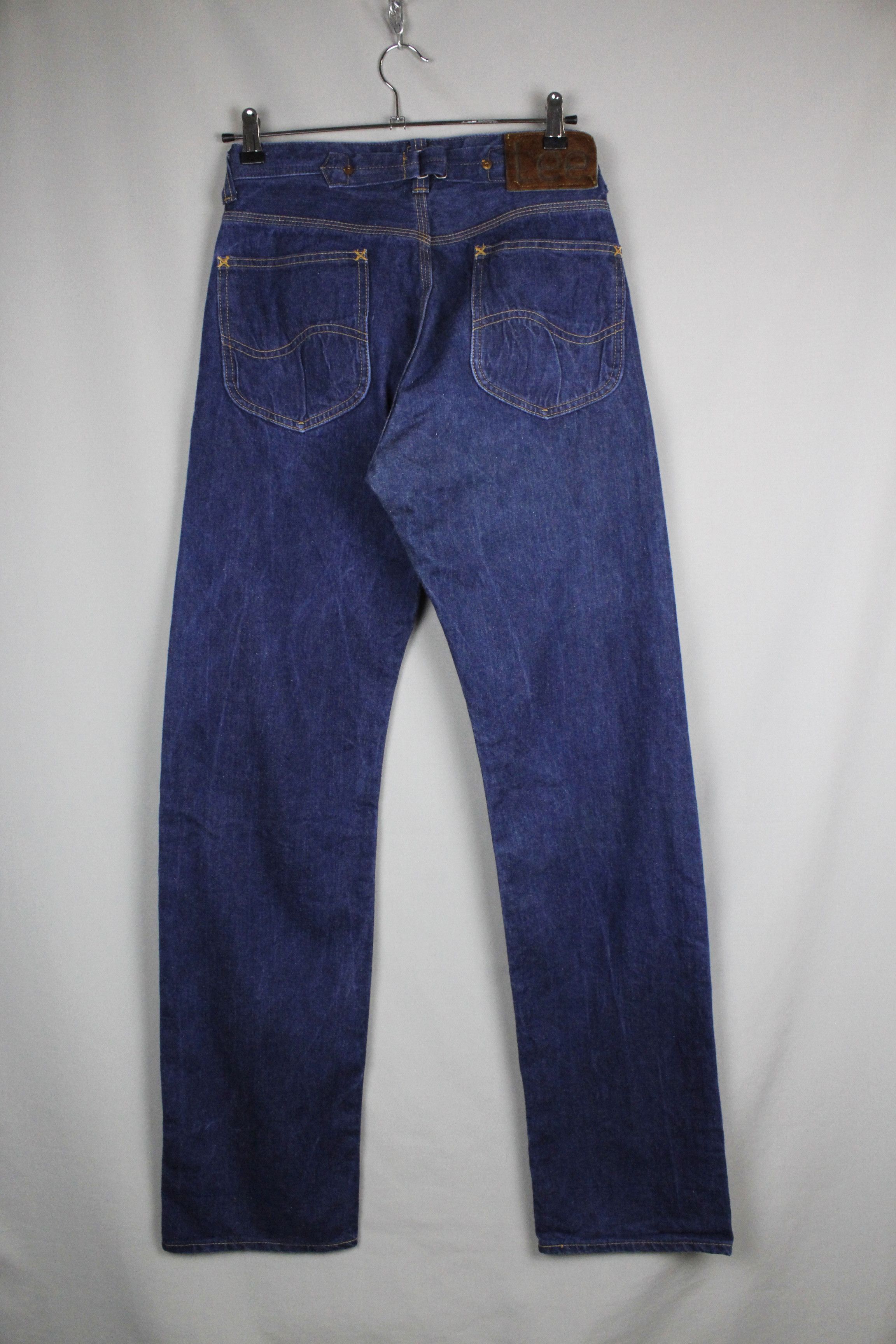 Lee × Self Edge Vintage 1101 Lee Japan 0752 Selvedge Worker Denim Pants Size US 28 / EU 44 - 6 Thumbnail