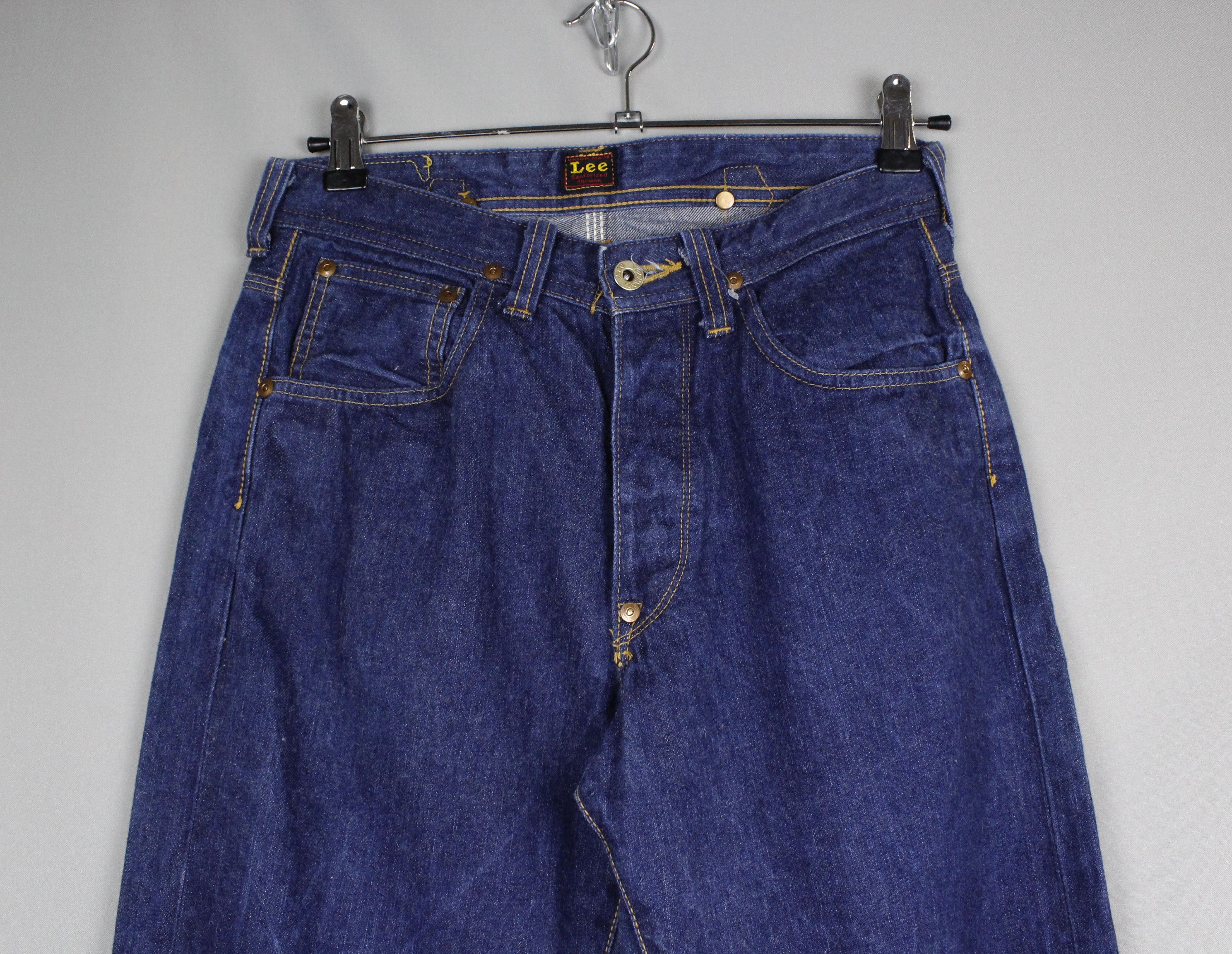 Lee × Self Edge Vintage 1101 Lee Japan 0752 Selvedge Worker Denim Pants Size US 28 / EU 44 - 3 Thumbnail