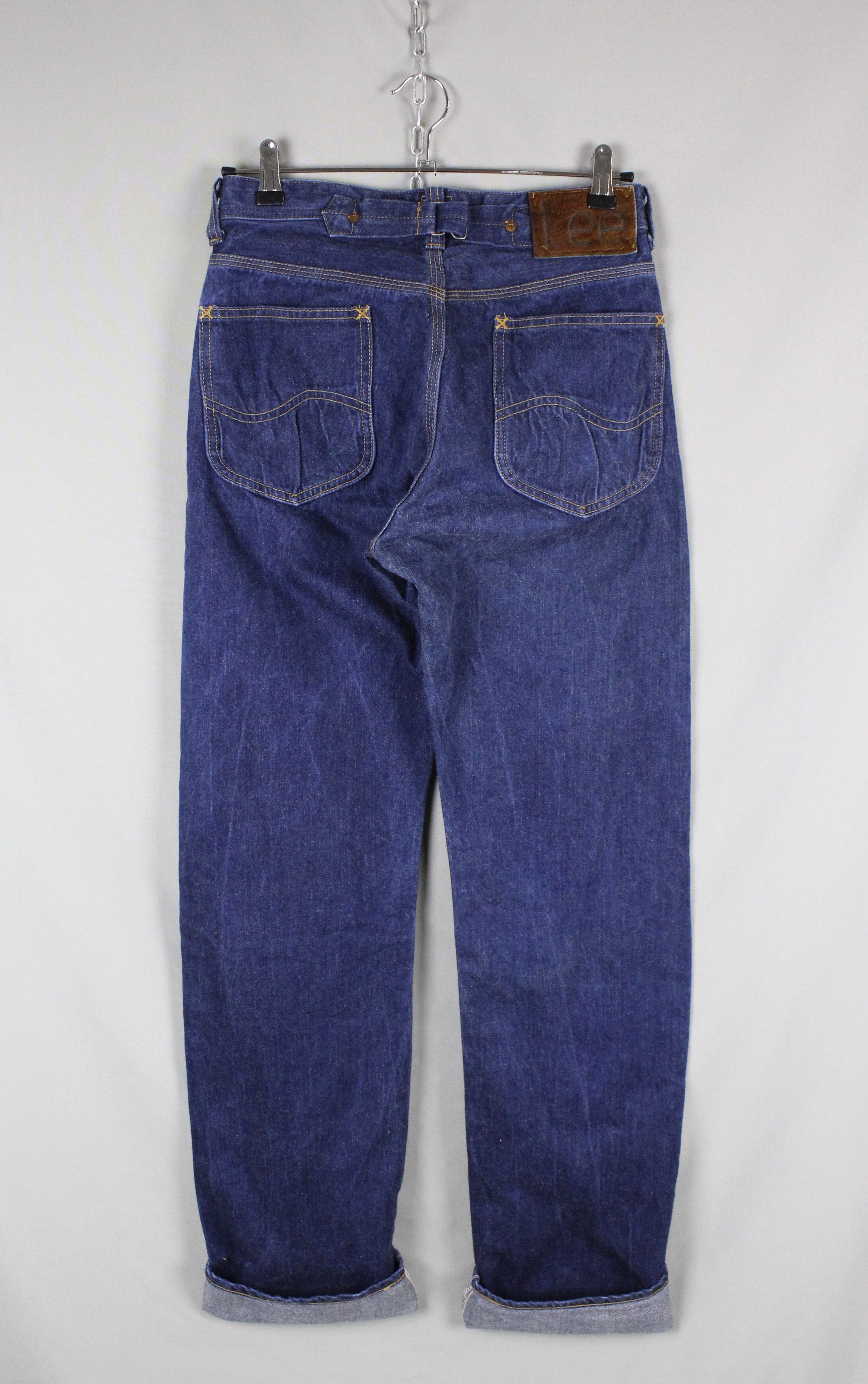 Lee × Self Edge Vintage 1101 Lee Japan 0752 Selvedge Worker Denim Pants Size US 28 / EU 44 - 7 Thumbnail