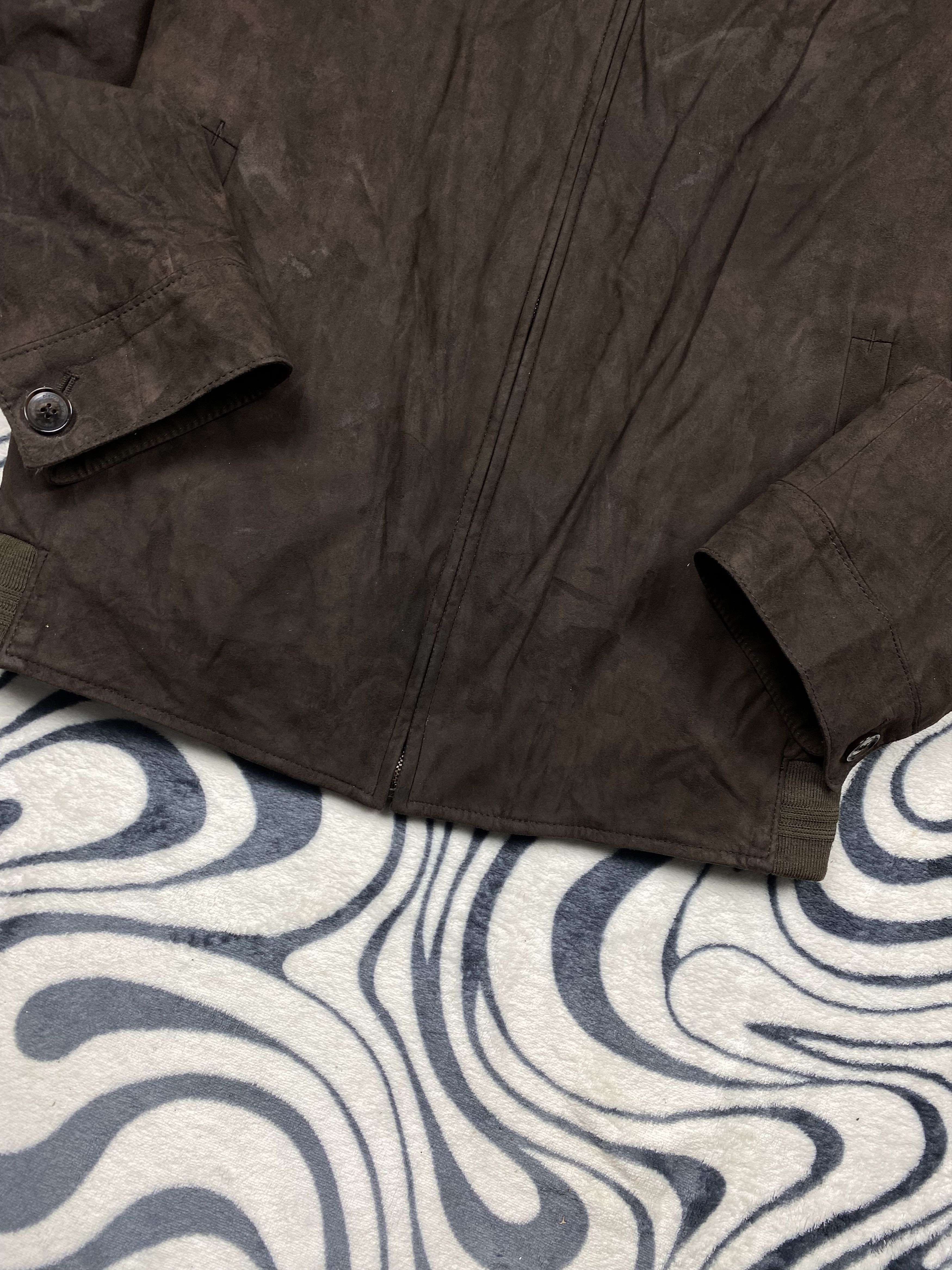 Pierre Cardin Pierre Cardin Vintage Brown Eco Leather Jacket Lampo Zipper Size US M / EU 48-50 / 2 - 3 Thumbnail