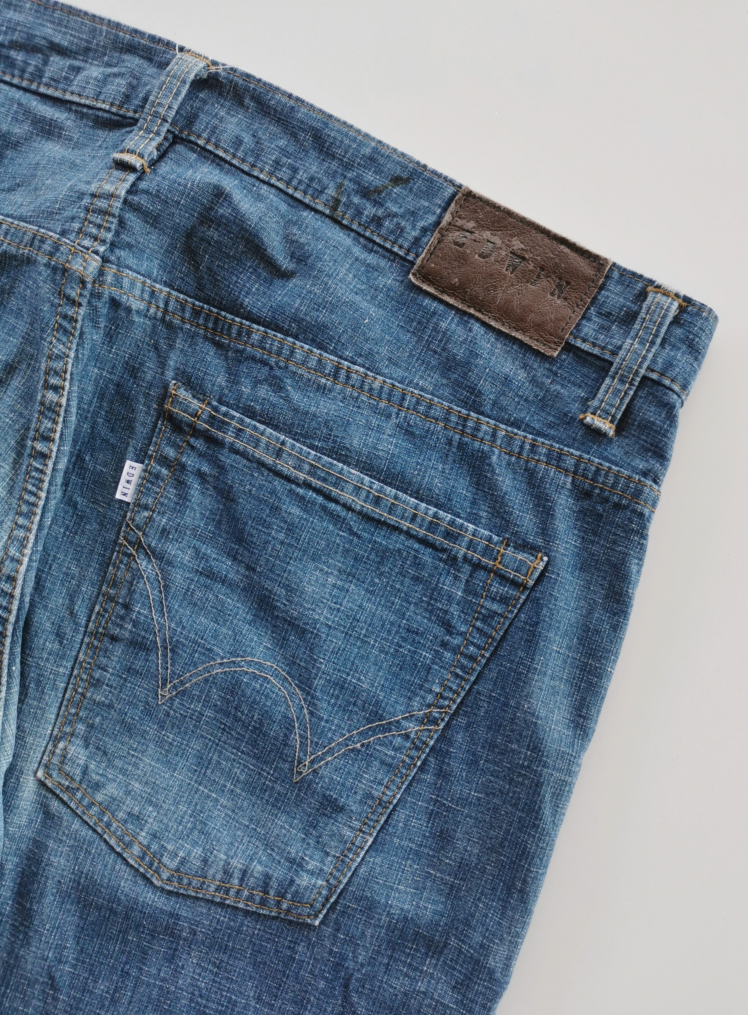Edwin Edwin 503ST Selvedge Cropped Jeans Size US 37 - 7 Thumbnail