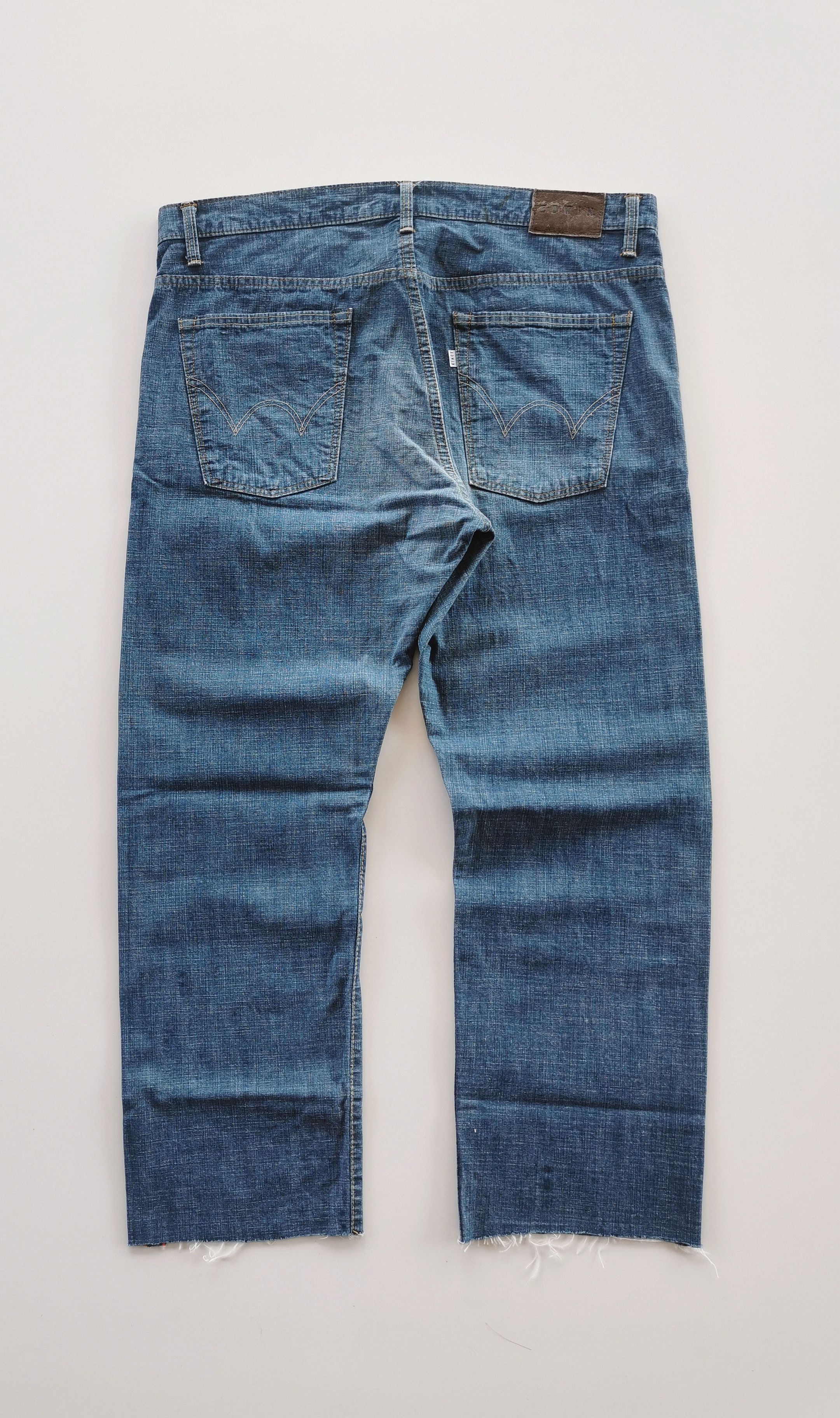 Edwin Edwin 503ST Selvedge Cropped Jeans Size US 37 - 5 Thumbnail