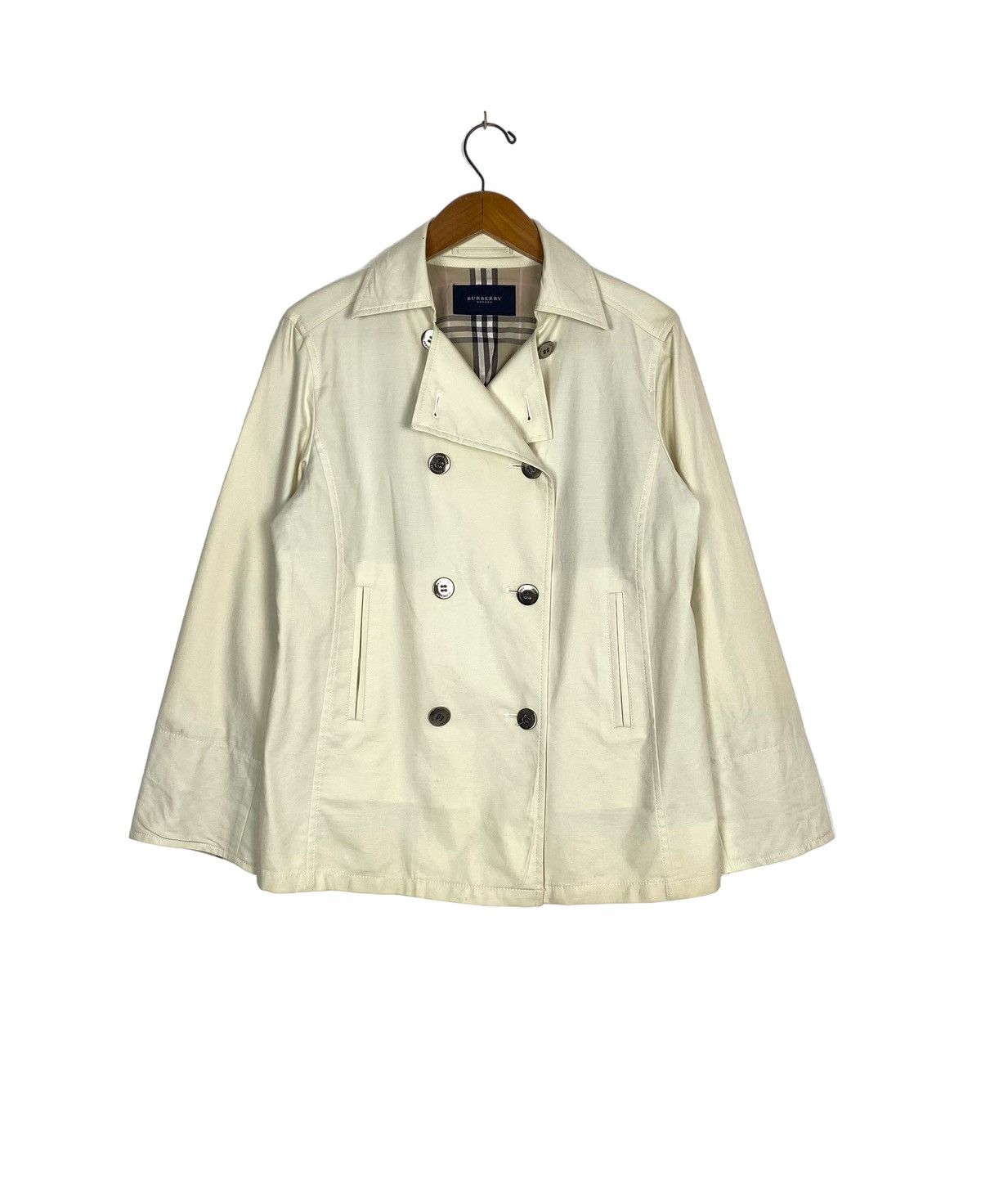 Burberry Rare‼️ Burberry Double Breasted Coat Blazer Size M / US 6-8 / IT 42-44 - 1 Thumbnail