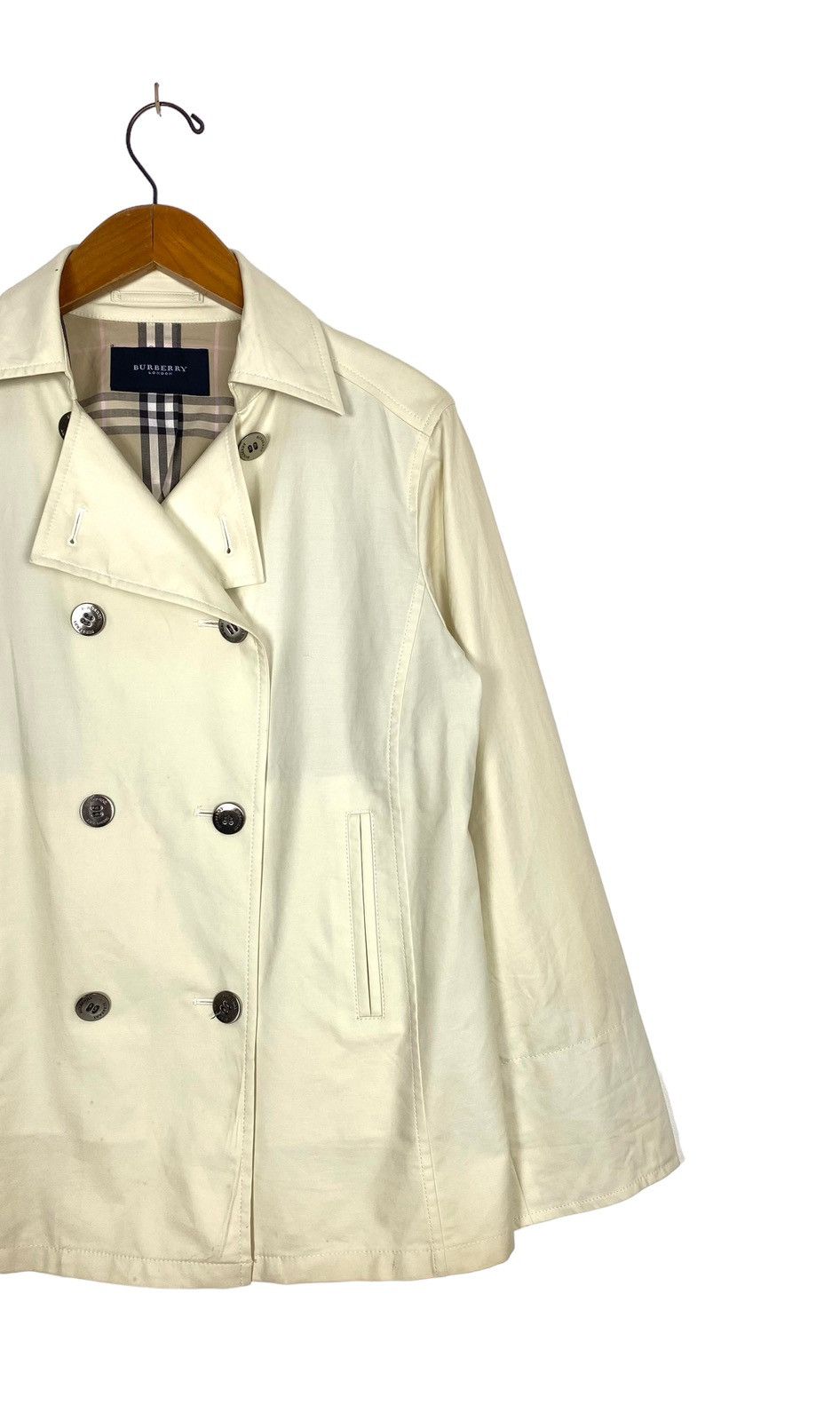 Burberry Rare‼️ Burberry Double Breasted Coat Blazer Size M / US 6-8 / IT 42-44 - 4 Thumbnail