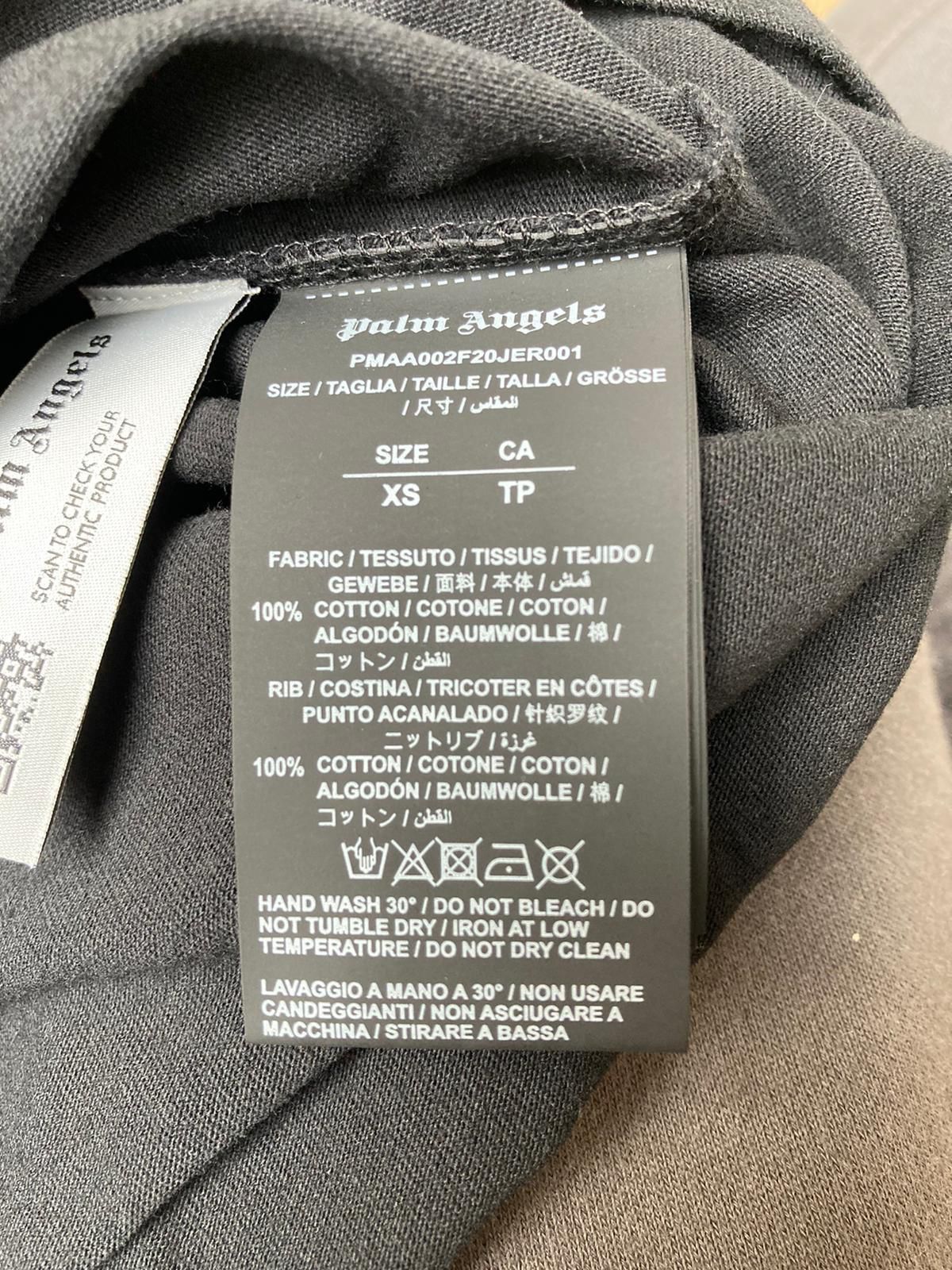 Palm Angels Palm Angels Logo Tee, SS in Black Size US XS / EU 42 / 0 - 3 Thumbnail