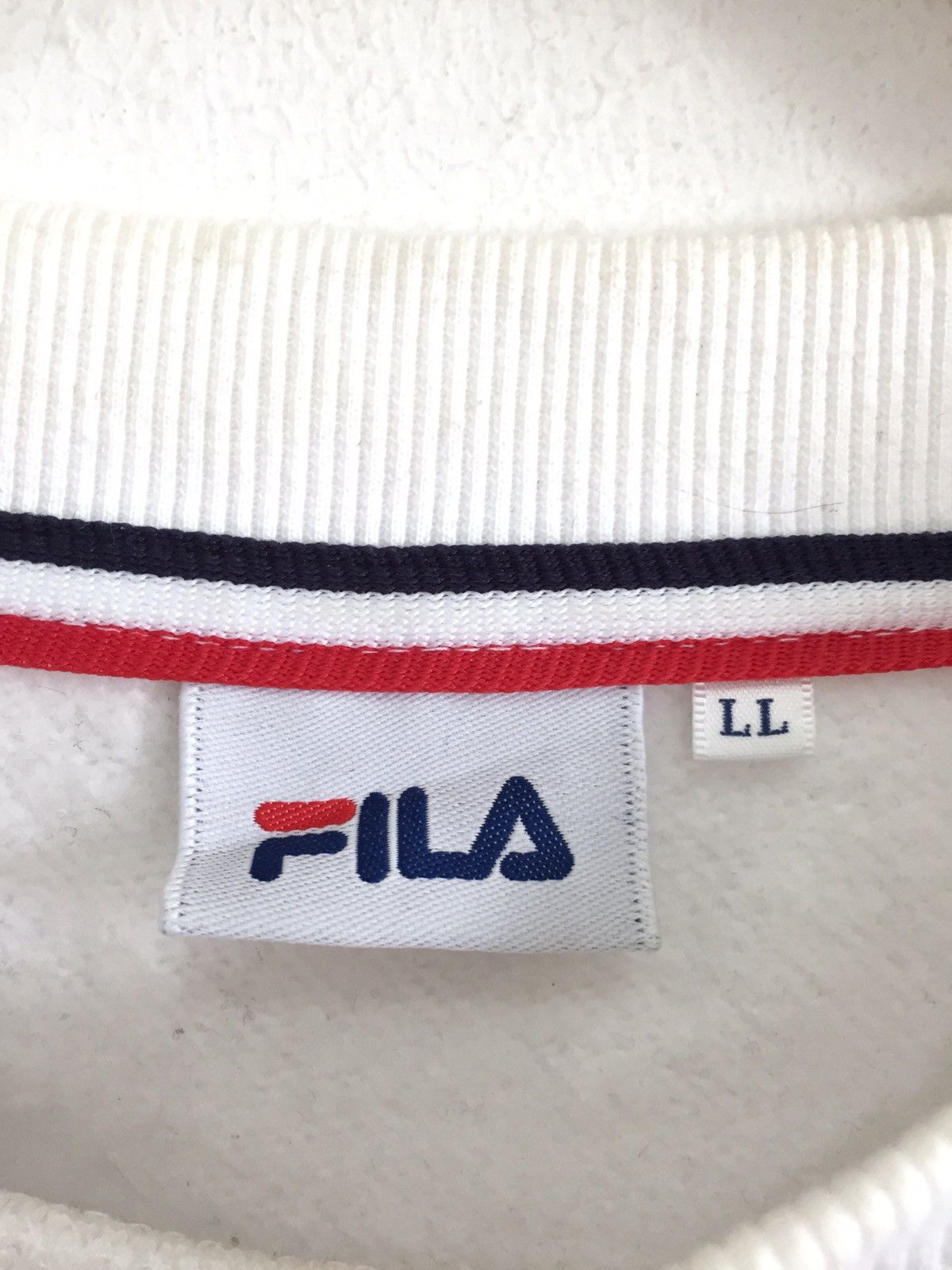 Fila Y2K Fila Spell Out Oversized Jumper Sweatshirt Size US L / EU 52-54 / 3 - 5 Thumbnail