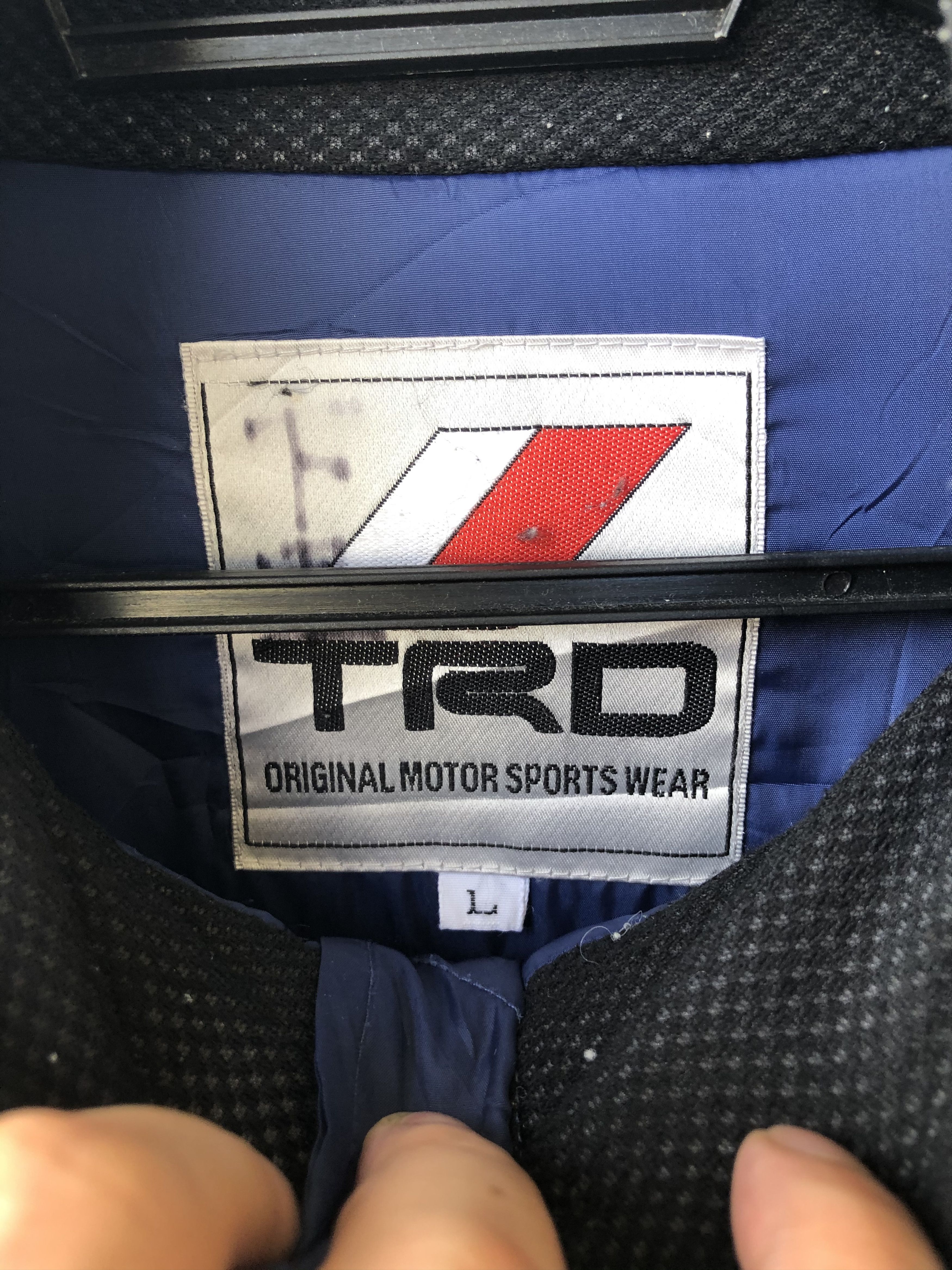 Japanese Brand × Vintage VINTAGE TRD TOYOTA RACING DEVELOPMENT JACKET Size US L / EU 52-54 / 3 - 9 Thumbnail