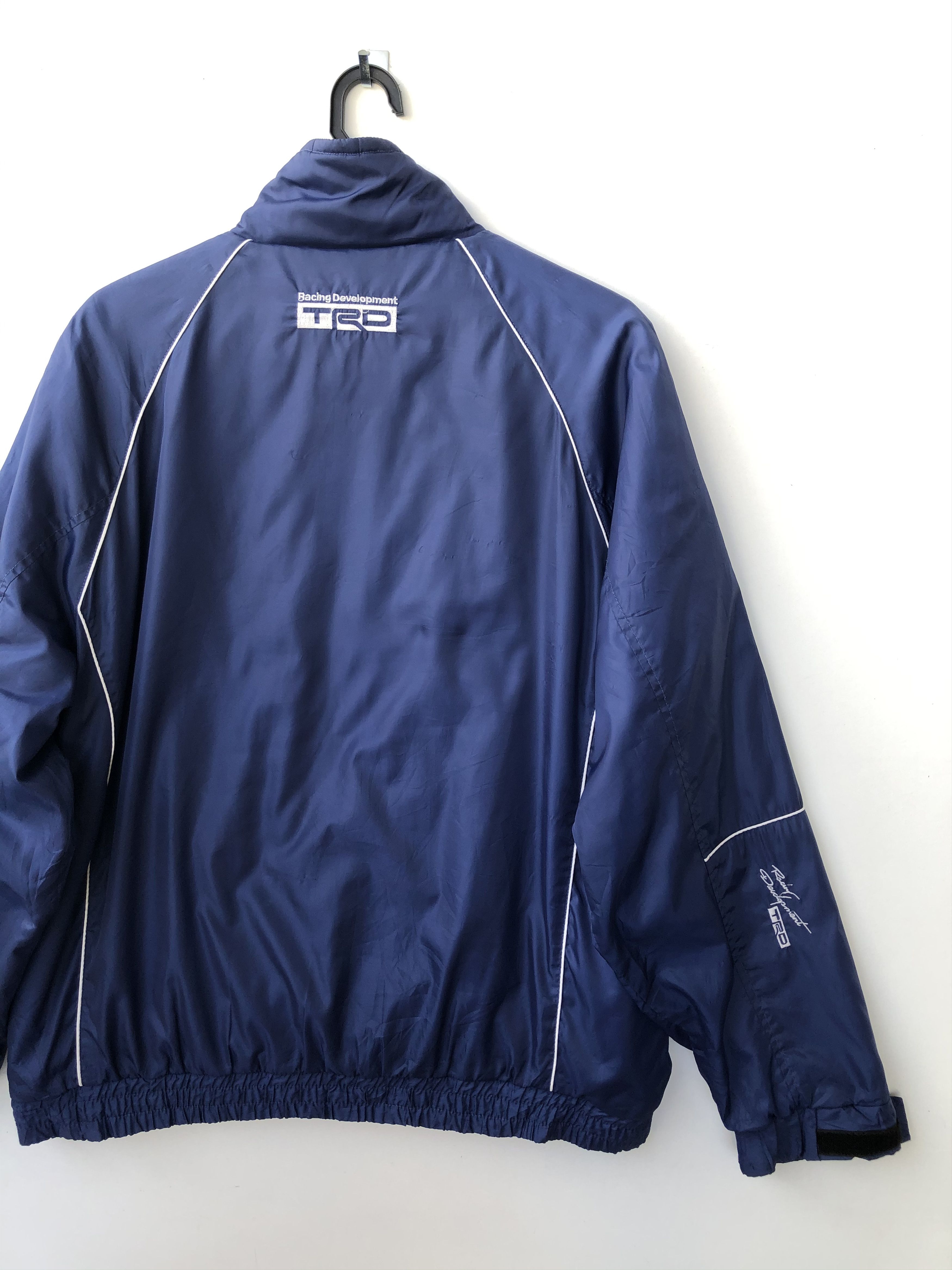 Japanese Brand × Vintage VINTAGE TRD TOYOTA RACING DEVELOPMENT JACKET Size US L / EU 52-54 / 3 - 11 Thumbnail