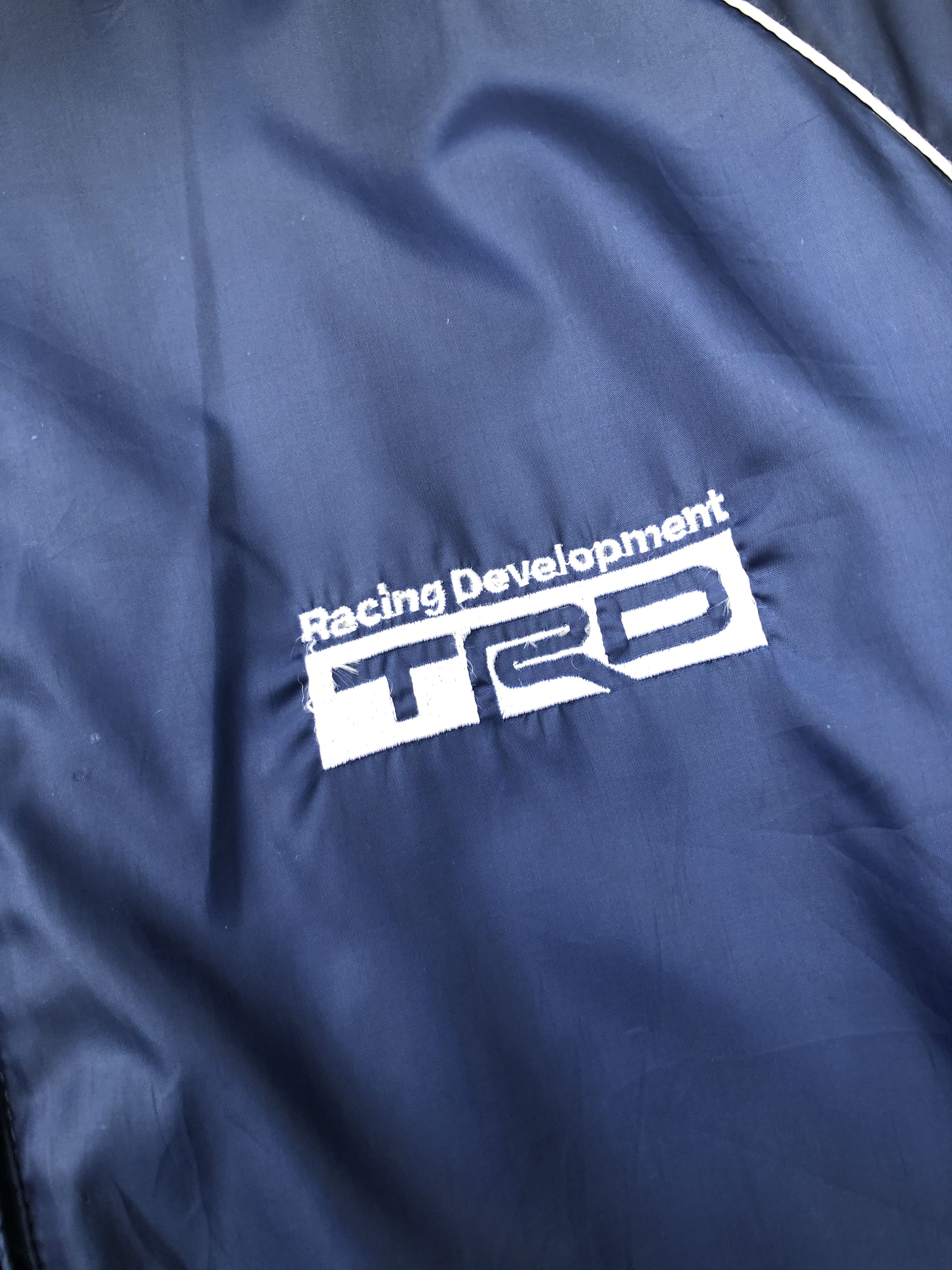 Japanese Brand × Vintage VINTAGE TRD TOYOTA RACING DEVELOPMENT JACKET Size US L / EU 52-54 / 3 - 5 Thumbnail