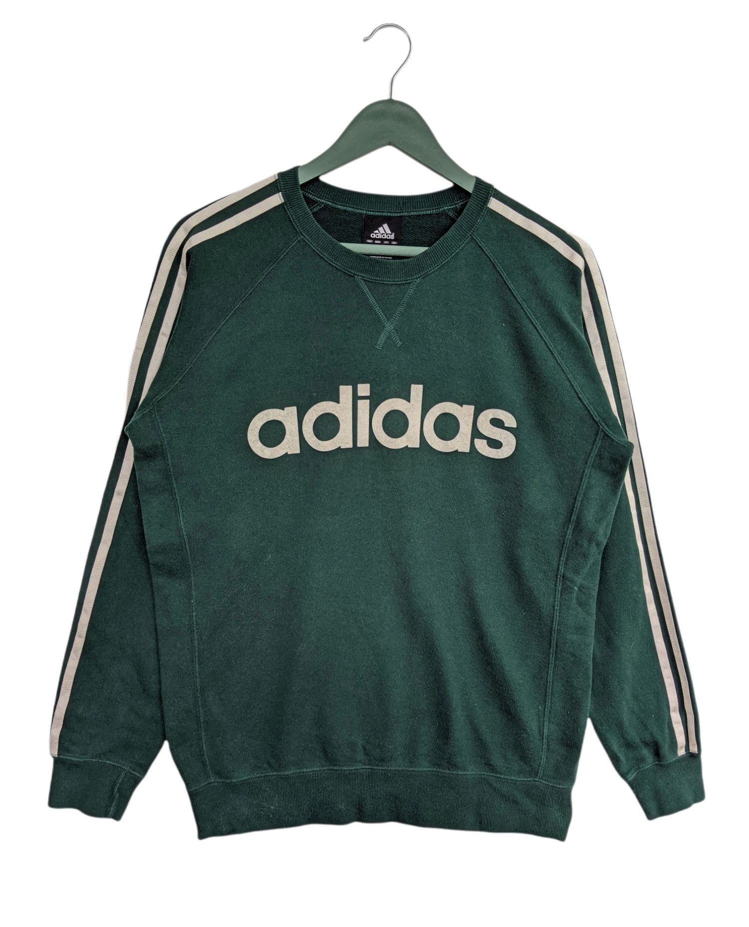 Vintage Y2K Adidas Side Tape Sweatshirt