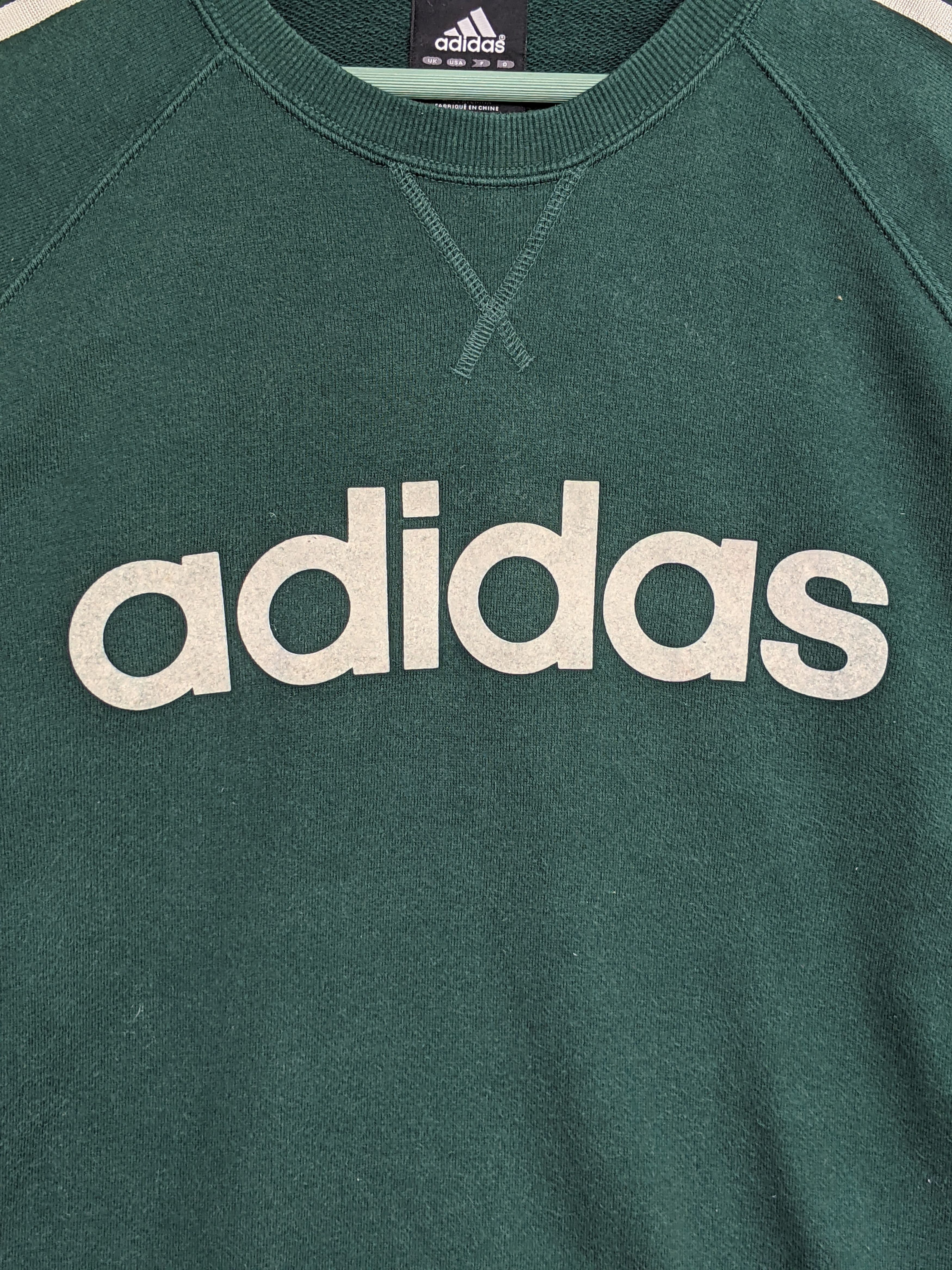 Adidas × Vintage Vintage Y2K Adidas Side Tape Sweatshirt Size US L / EU 52-54 / 3 - 4 Thumbnail