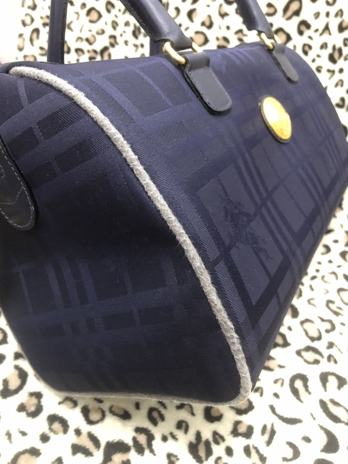 Burberry × Vintage Vintage Burberrys Boston Bag Size ONE SIZE - 19 Thumbnail