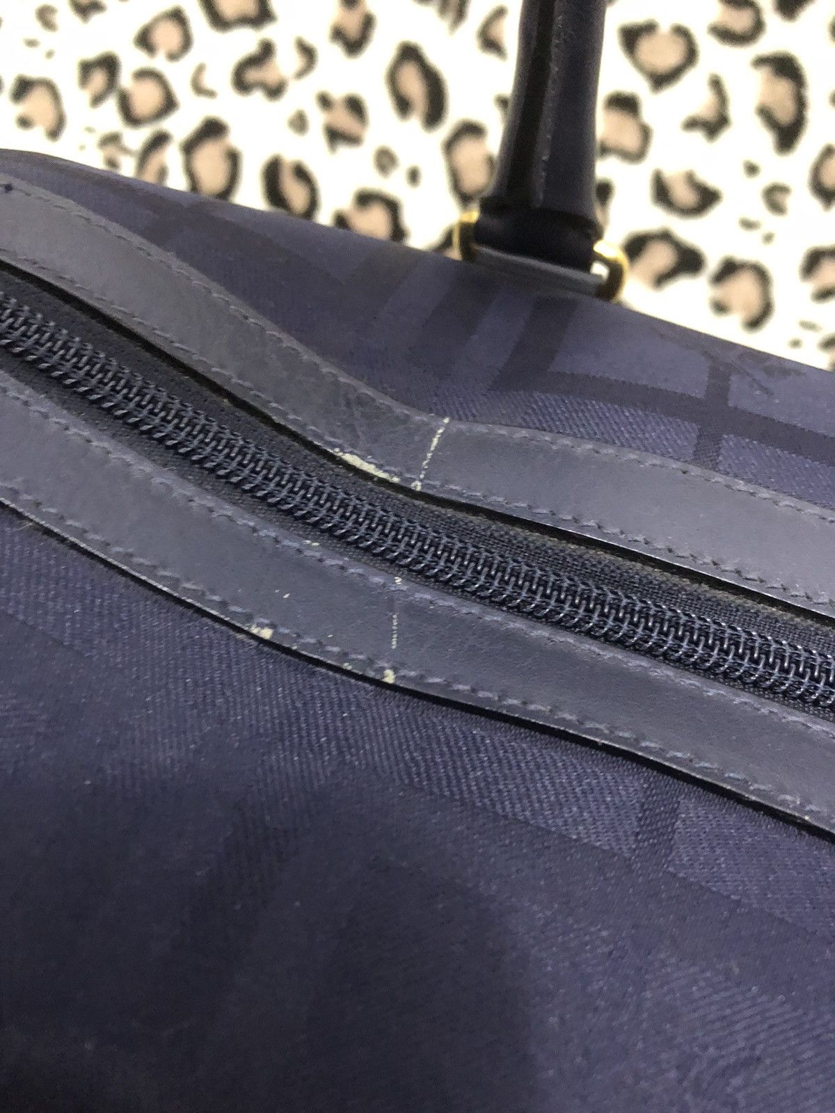 Burberry × Vintage Vintage Burberrys Boston Bag Size ONE SIZE - 17 Thumbnail