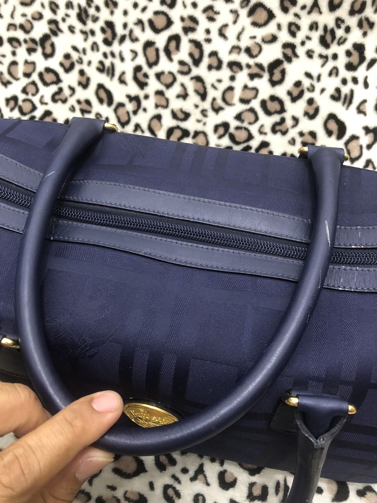 Burberry × Vintage Vintage Burberrys Boston Bag Size ONE SIZE - 15 Thumbnail