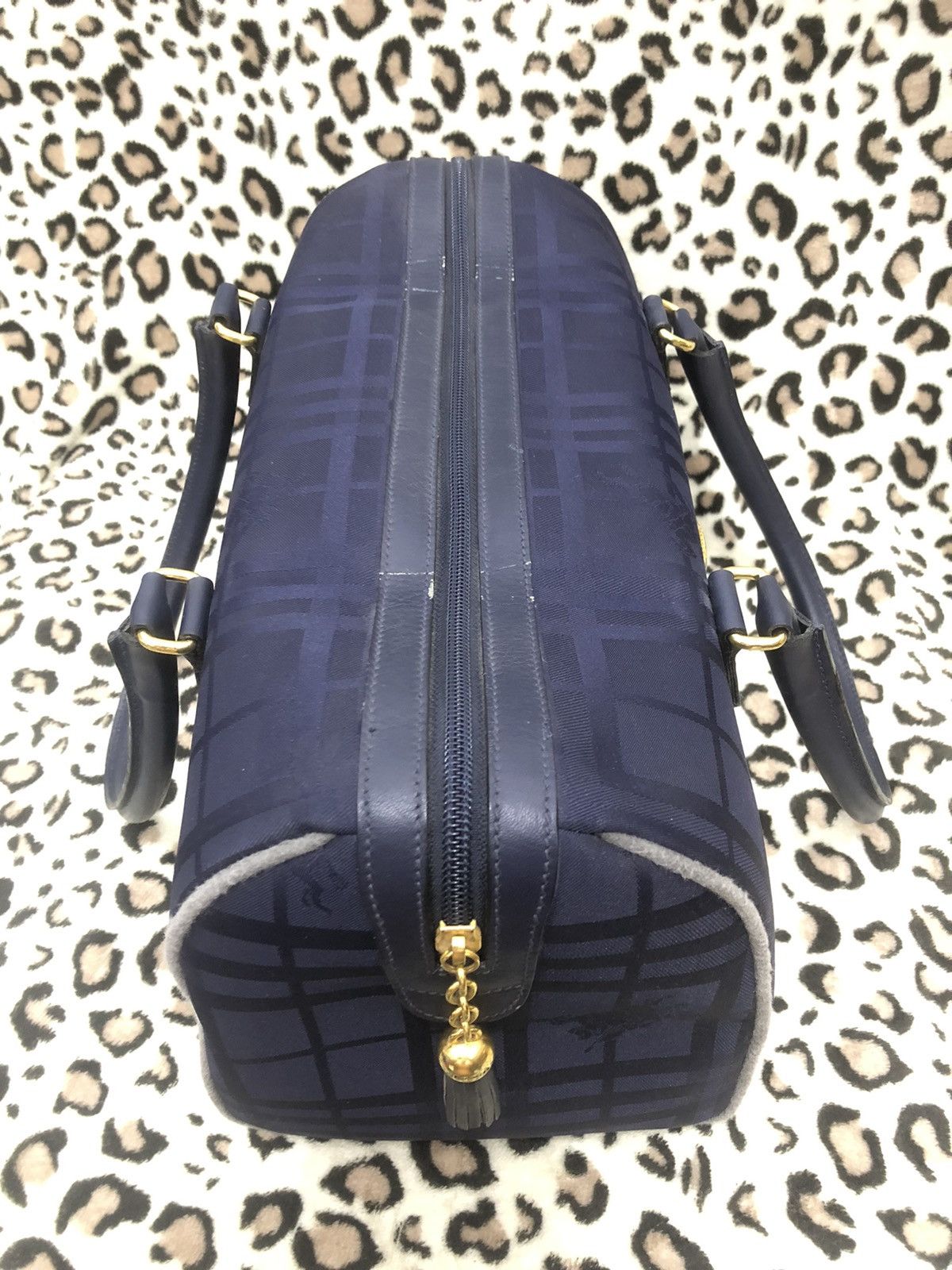 Burberry × Vintage Vintage Burberrys Boston Bag Size ONE SIZE - 10 Thumbnail