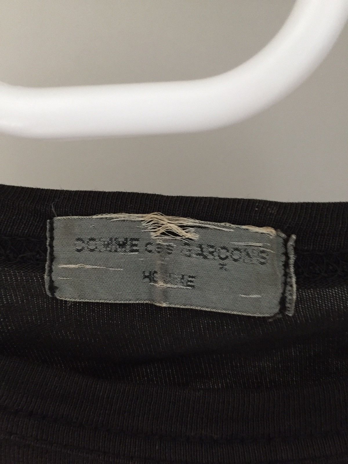Comme des Garcons Homme HOLY GRAIL🔥ICONIC CDG HOMME 1988 STAFF SHIRT Size US S / EU 44-46 / 1 - 3 Thumbnail