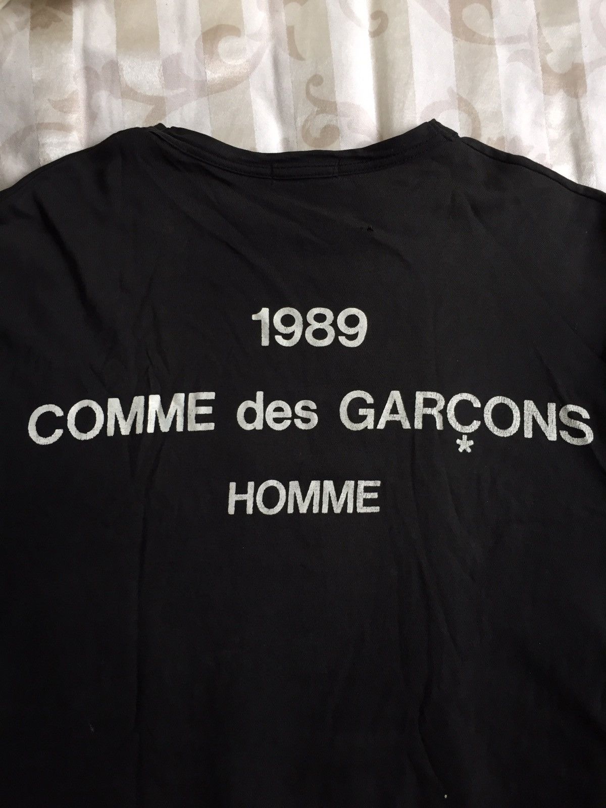 Comme des Garcons Homme HOLY GRAIL🔥ICONIC CDG HOMME 1988 STAFF SHIRT Size US S / EU 44-46 / 1 - 5 Thumbnail