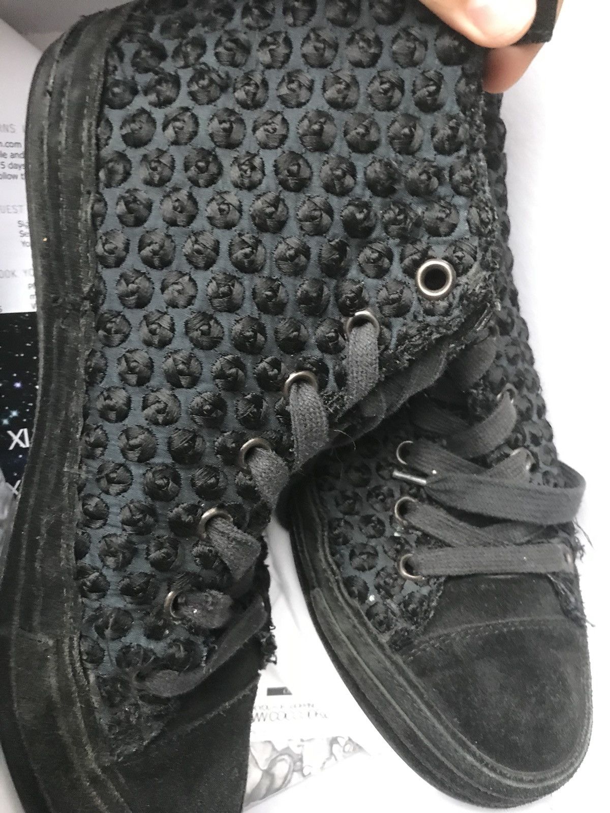 Ann Demeulemeester Suede All Over Rope Size US 8 / EU 41 - 2 Thumbnail