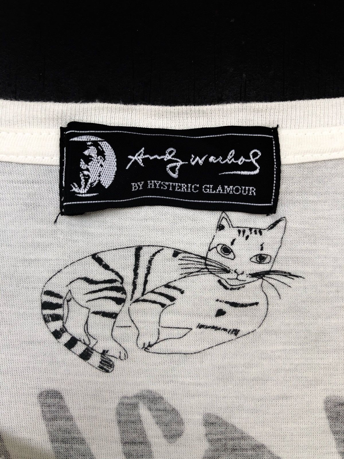Andy Warhol × Hysteric Glamour GRAIL🔥09 Andy Warhol x HG Edie Sedgwick LS Shirt Size US S / EU 44-46 / 1 - 7 Thumbnail