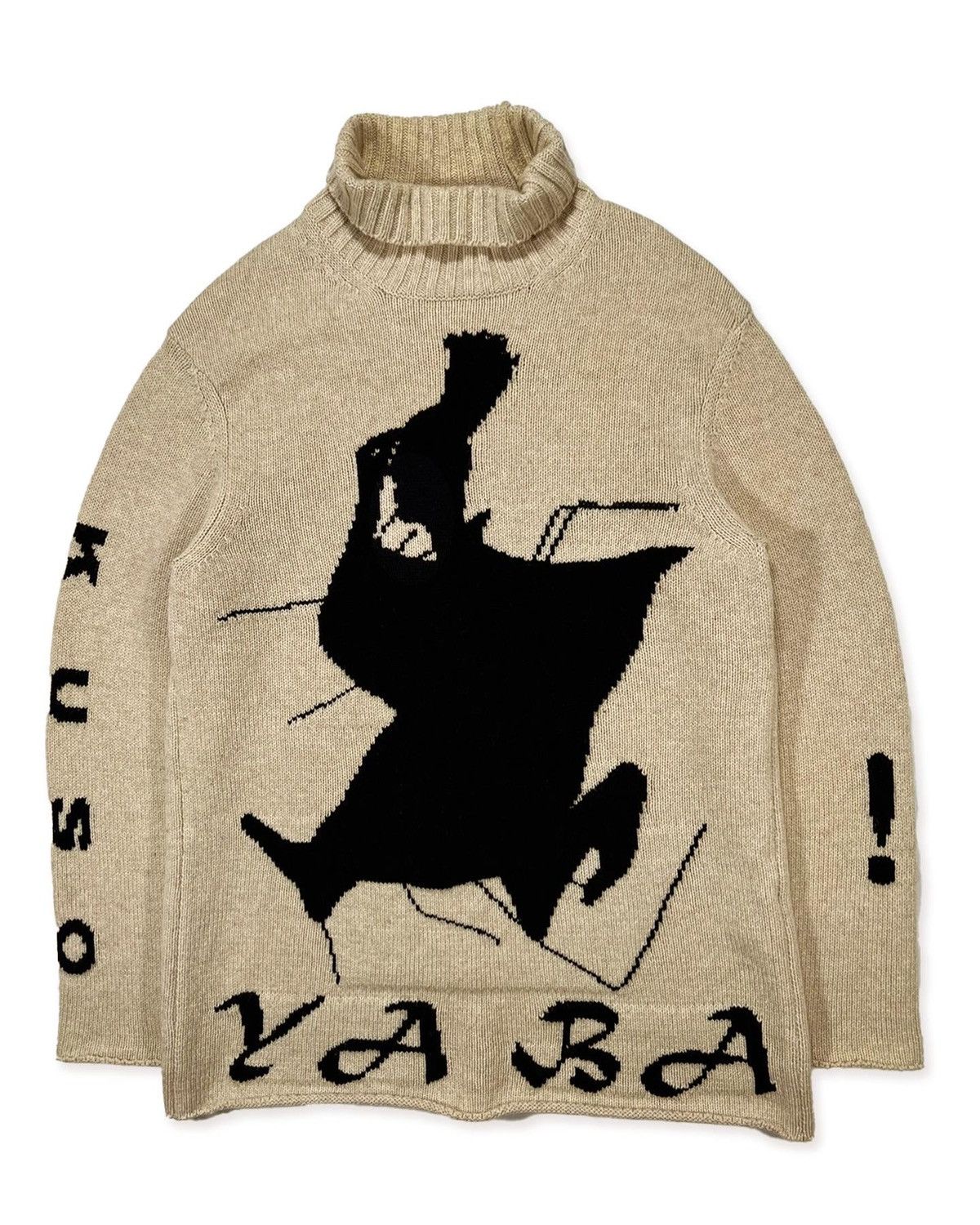 Yohji Yamamoto AW17 Samurai Turtleneck Sweater Size US L / EU 52-54 / 3 - 1 Thumbnail