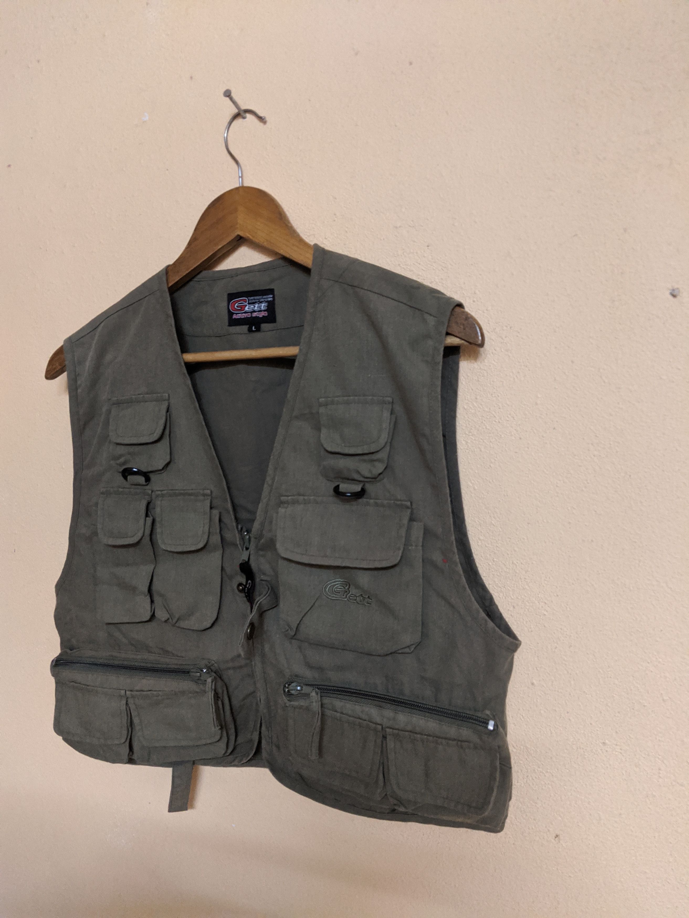Japanese Brand × Vintage RARE VINTAGE TACTICAL MILITARY GOTH VEST JACKET FISHING Size US M / EU 48-50 / 2 - 7 Thumbnail