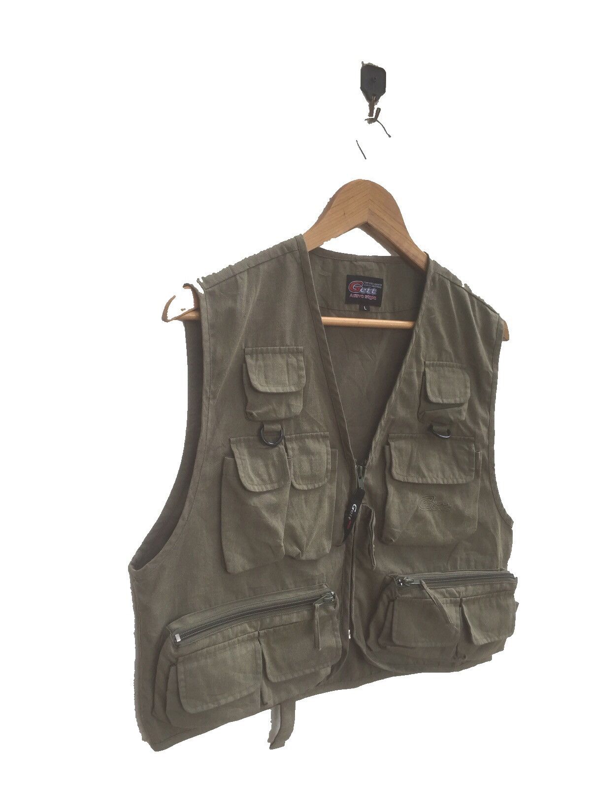 Japanese Brand × Vintage RARE VINTAGE TACTICAL MILITARY GOTH VEST JACKET FISHING Size US M / EU 48-50 / 2 - 2 Thumbnail